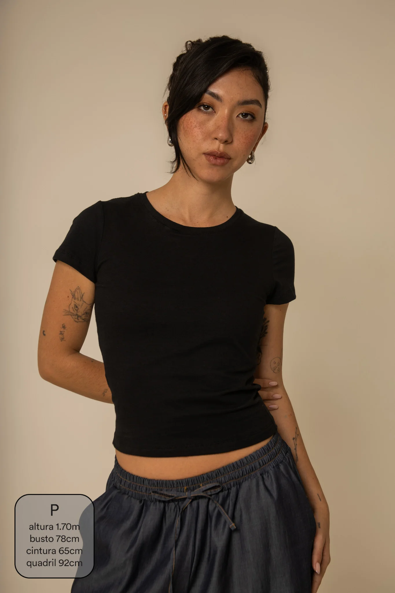 baby tee feminina de algodão - Image 9