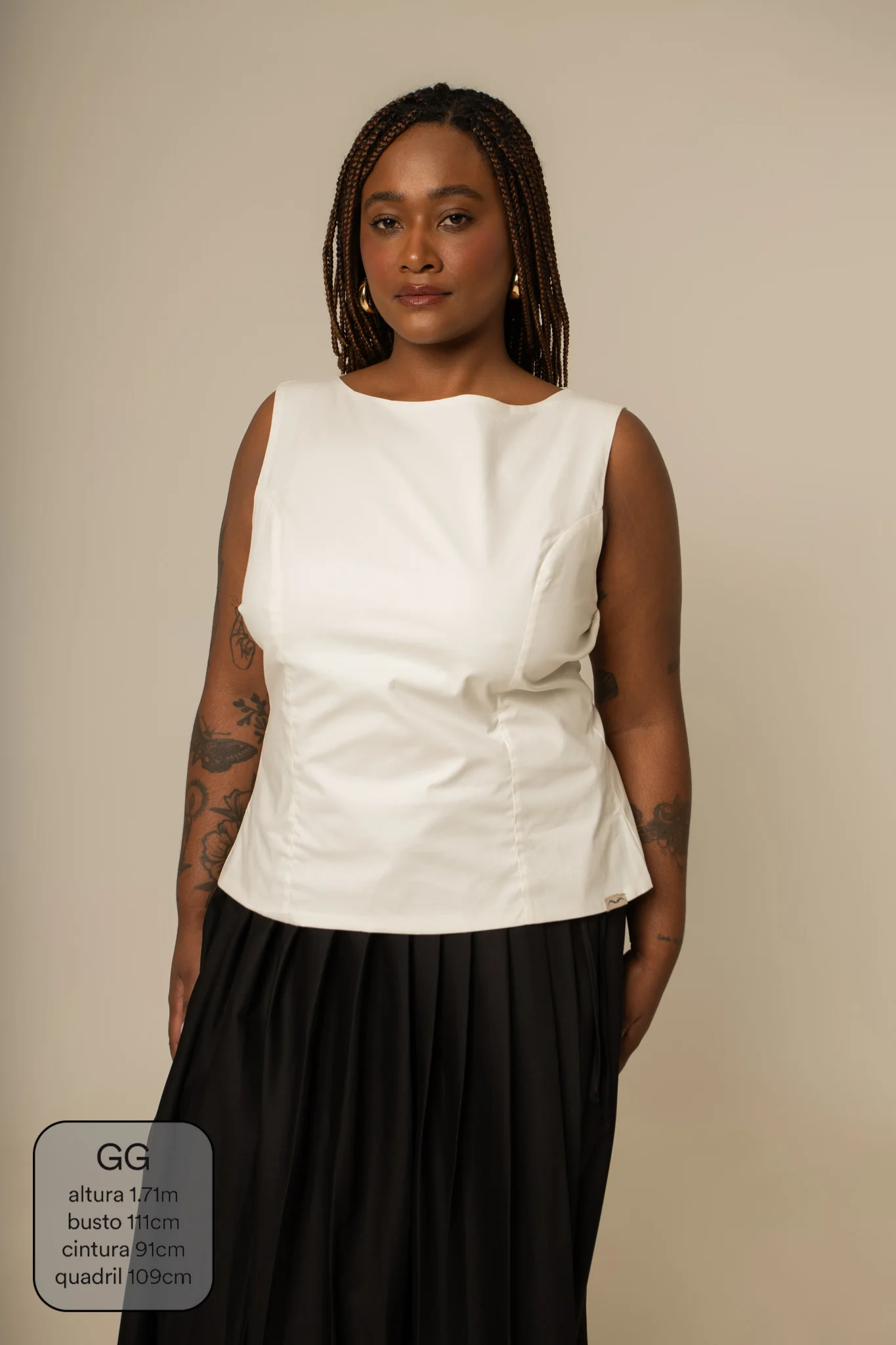 blusa costas abertas collab frida & lela - Image 11