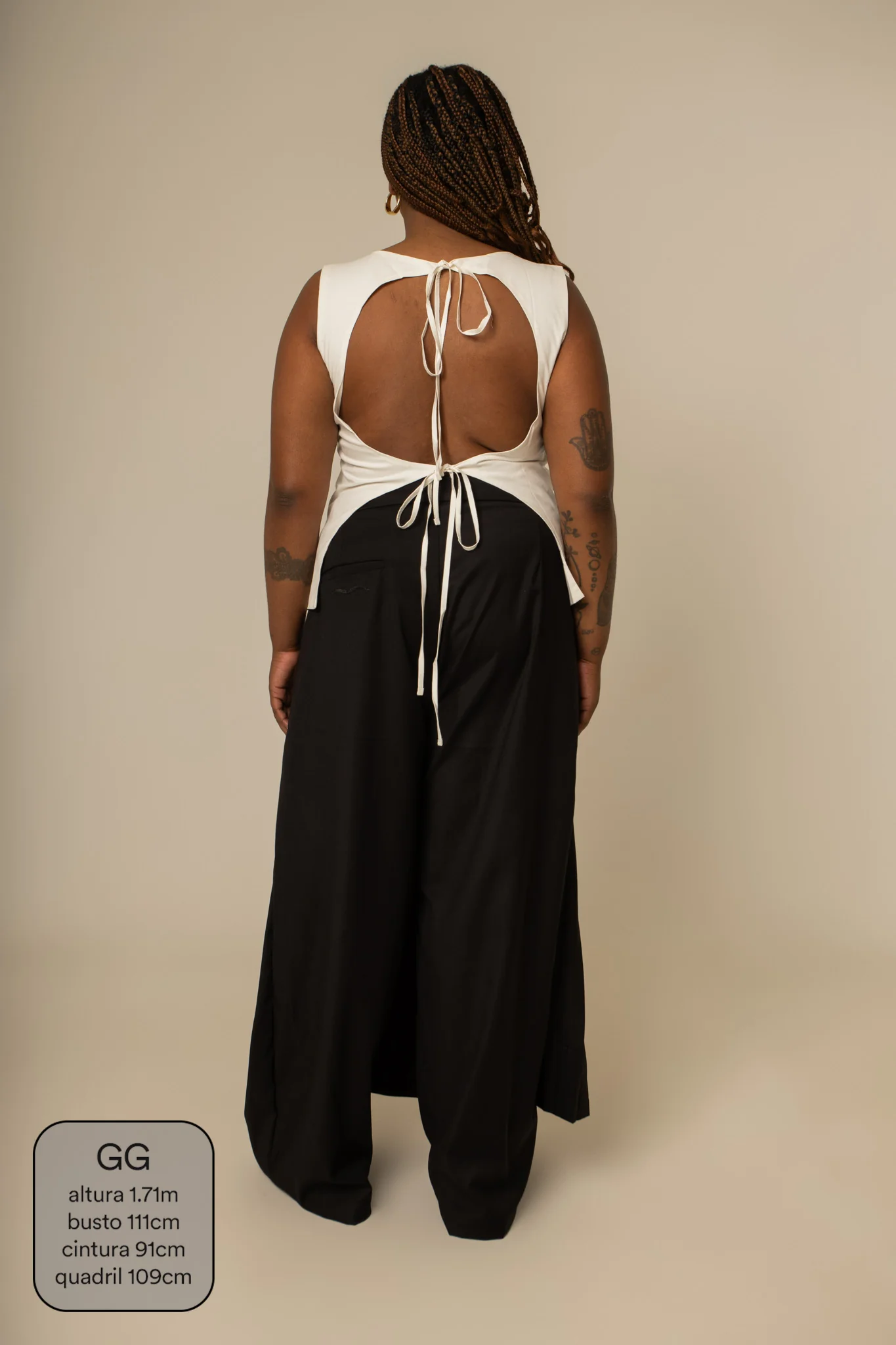 blusa costas abertas collab frida & lela - Image 14