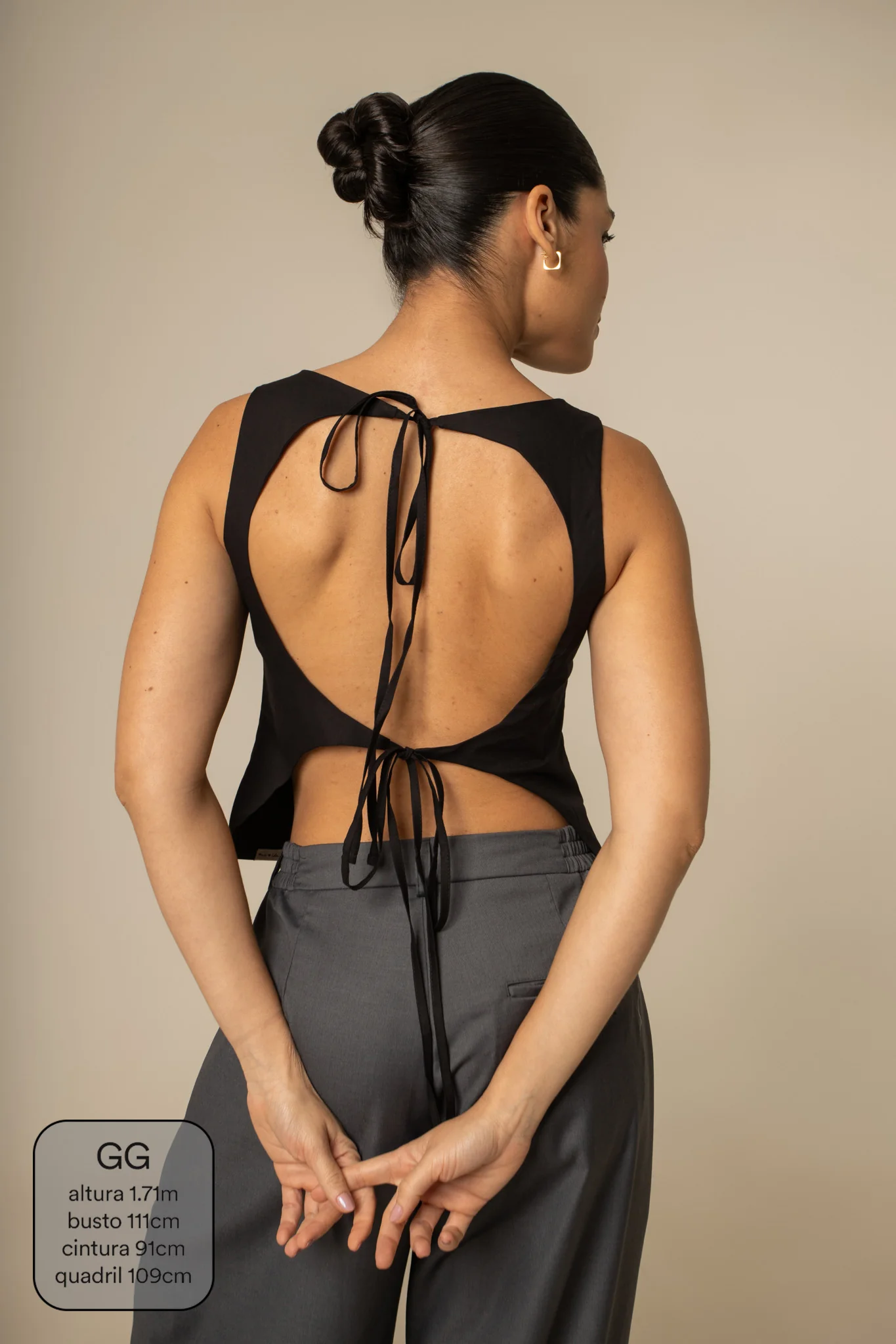 blusa costas abertas collab frida & lela - Image 5