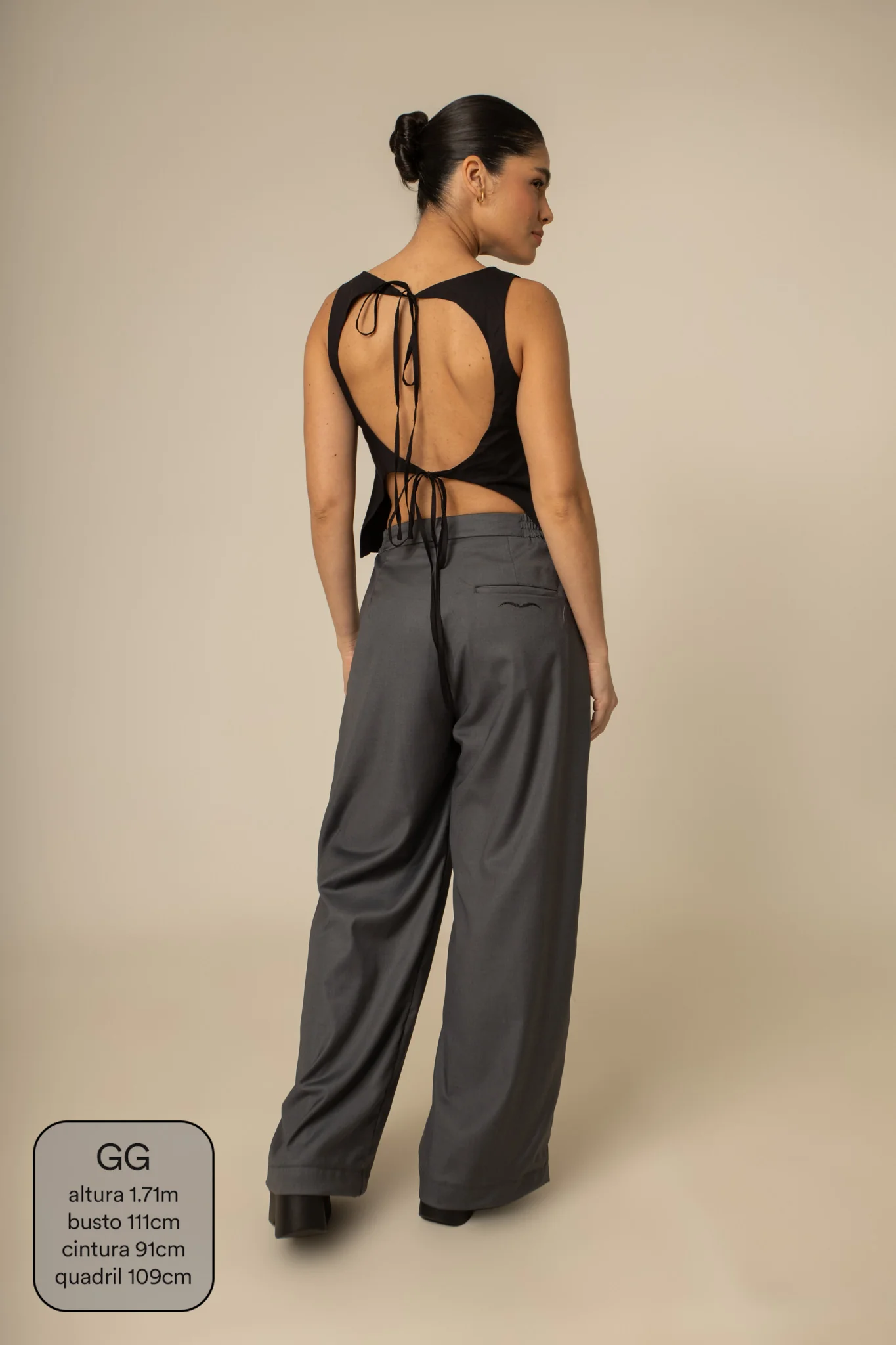 blusa costas abertas collab frida & lela - Image 8