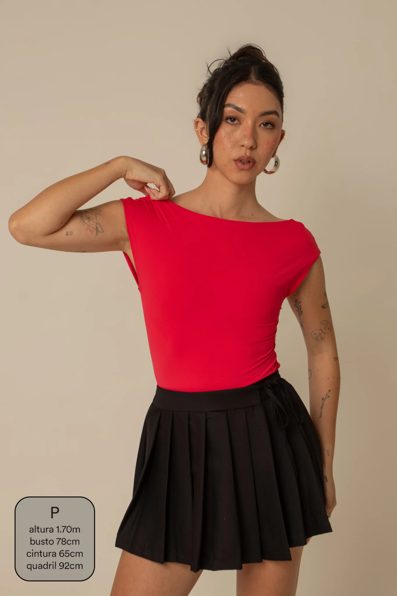 blusa guapa | blusa poliamida decote costas - Image 12