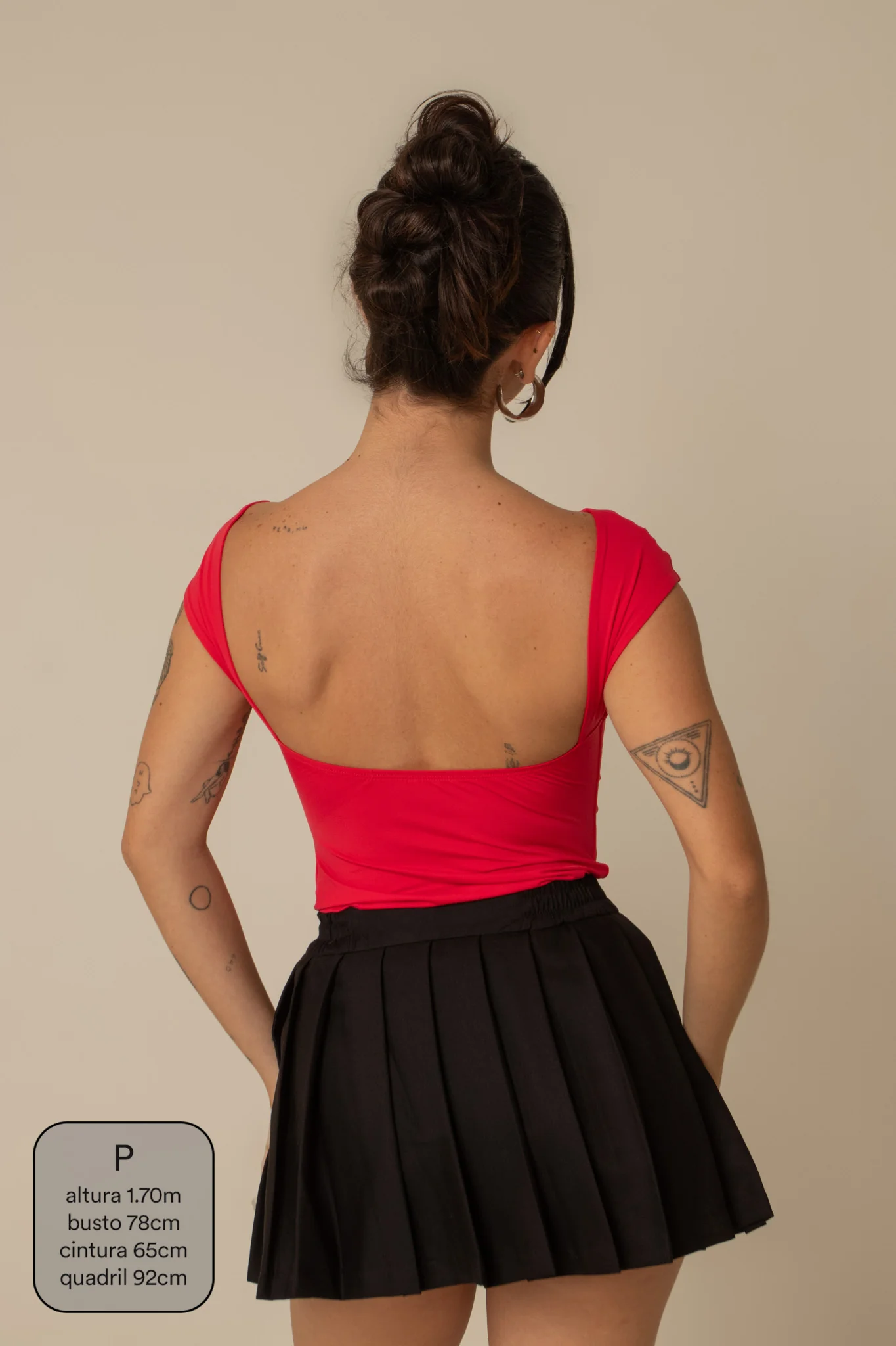 blusa guapa | blusa poliamida decote costas - Image 6