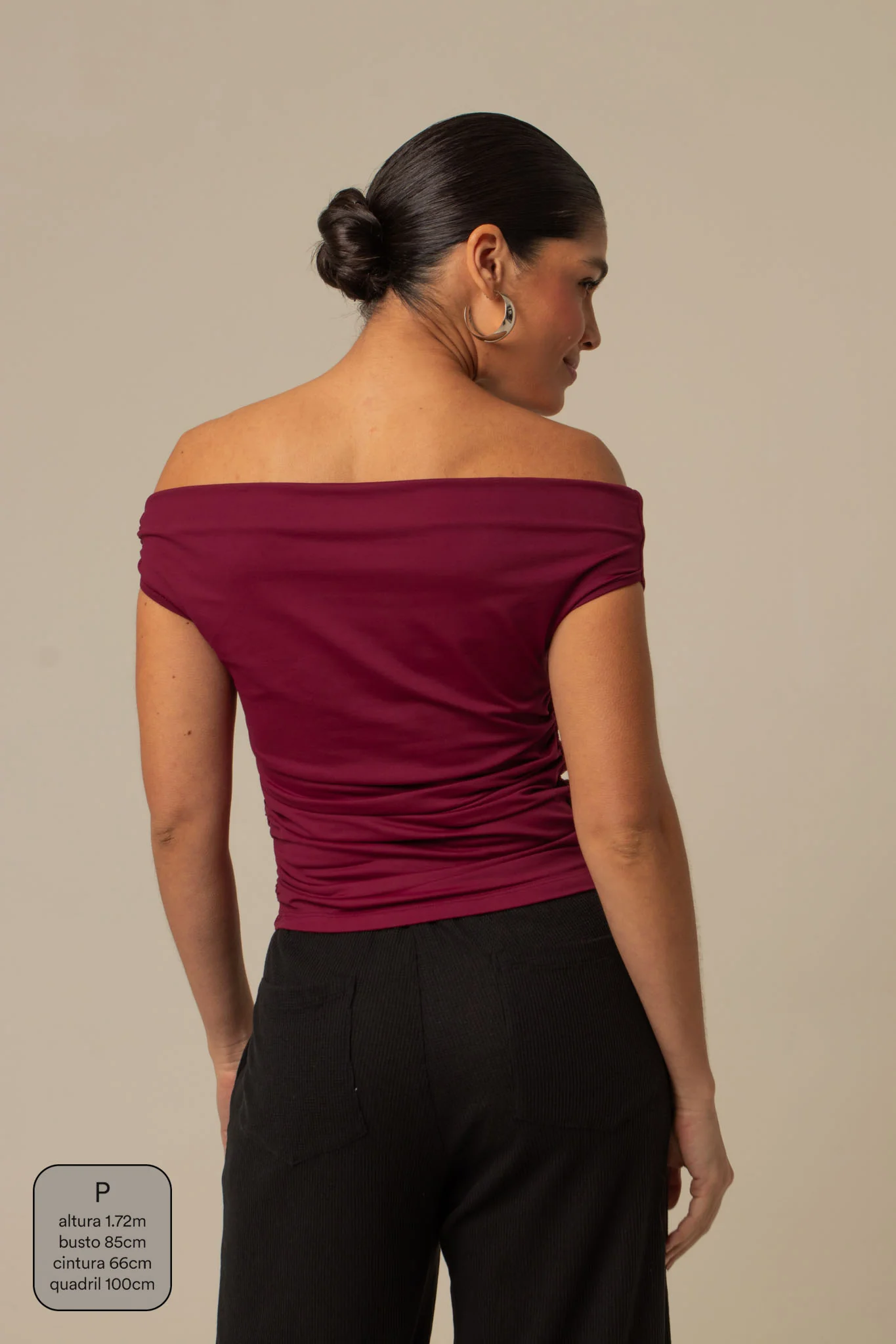 blusa ombro a ombro clássica - Image 21