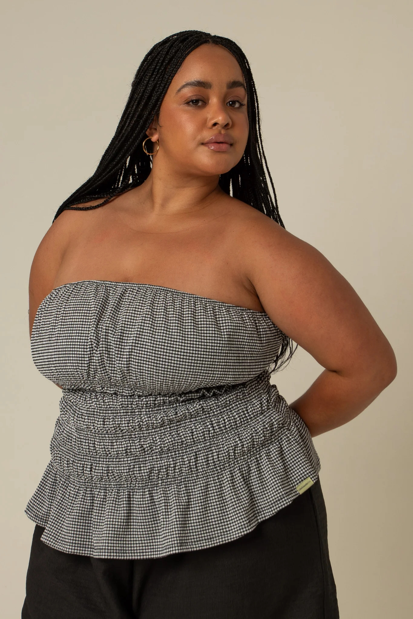 blusa rancho | blusa sem alças lastex - Image 10