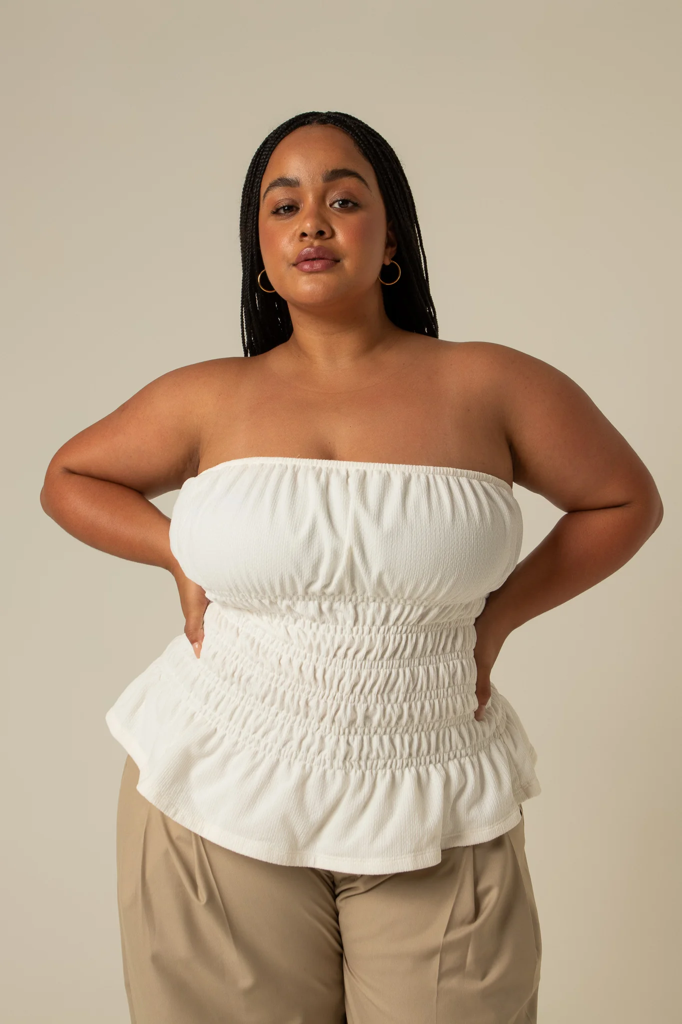 blusa rancho | blusa sem alças lastex - Image 16