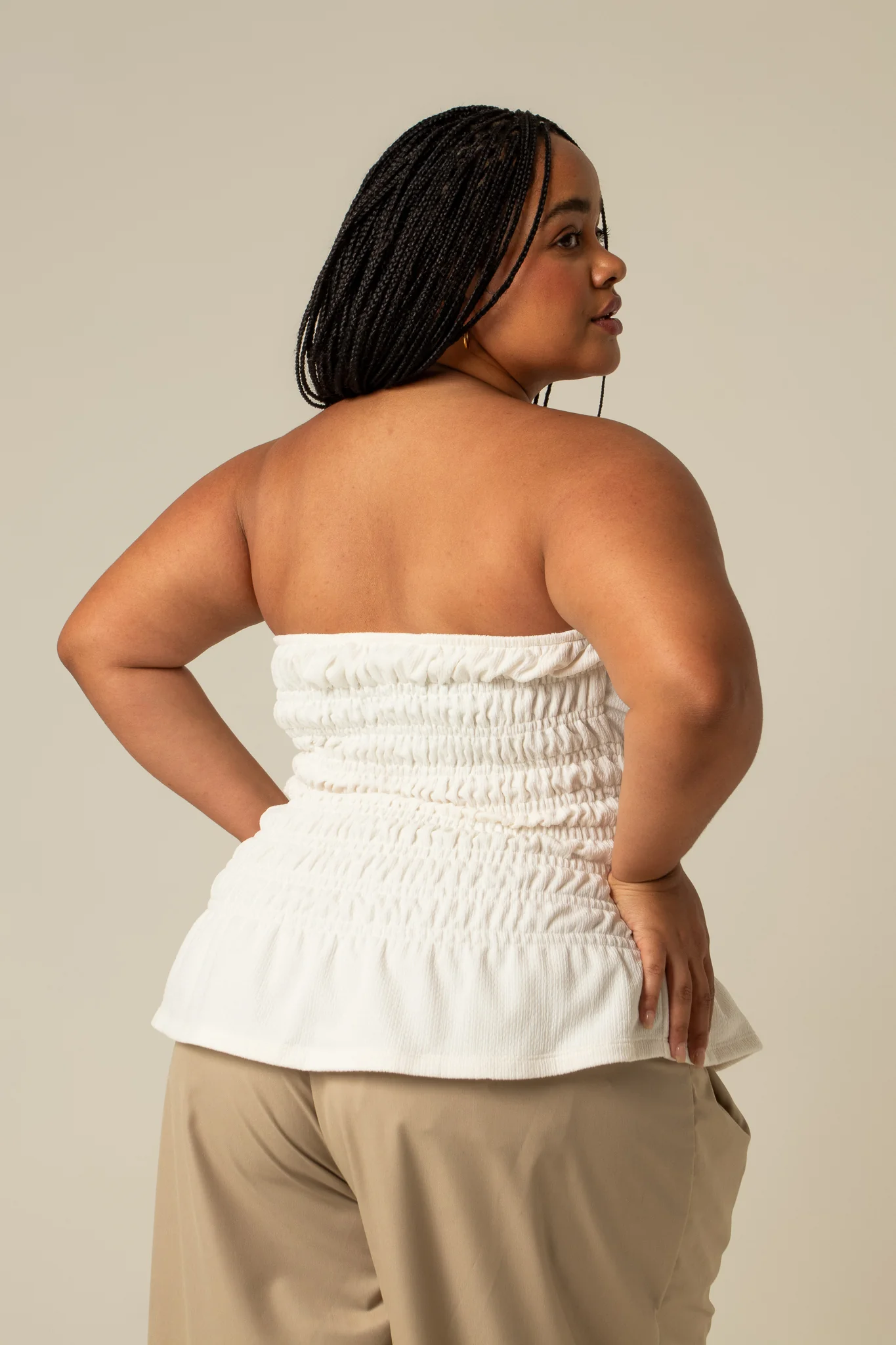 blusa rancho | blusa sem alças lastex - Image 17