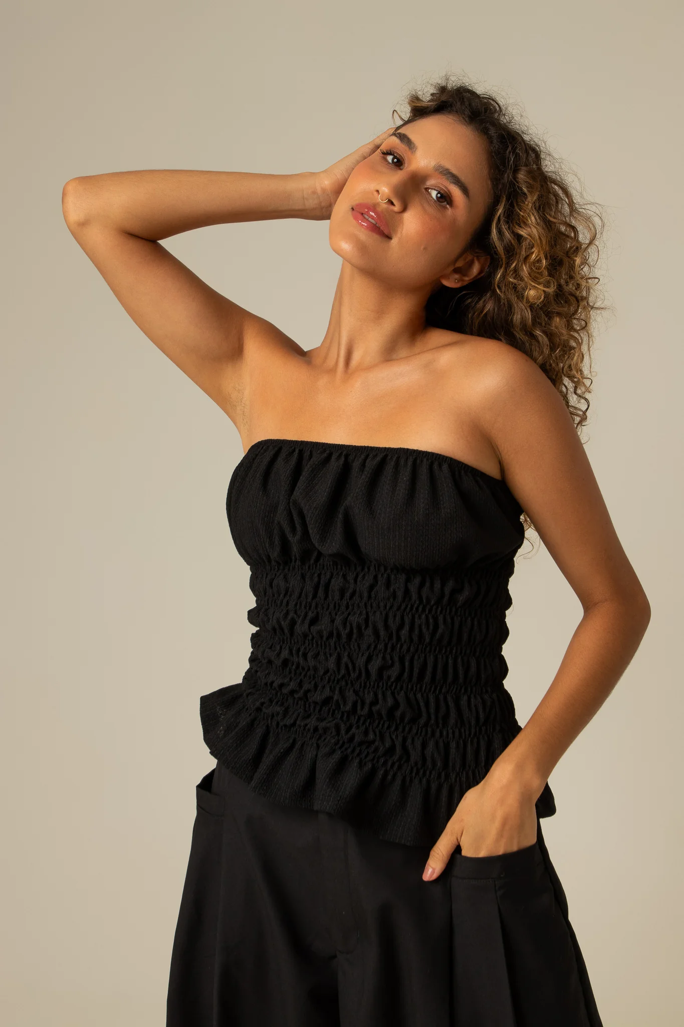 blusa rancho | blusa sem alças lastex - Image 22