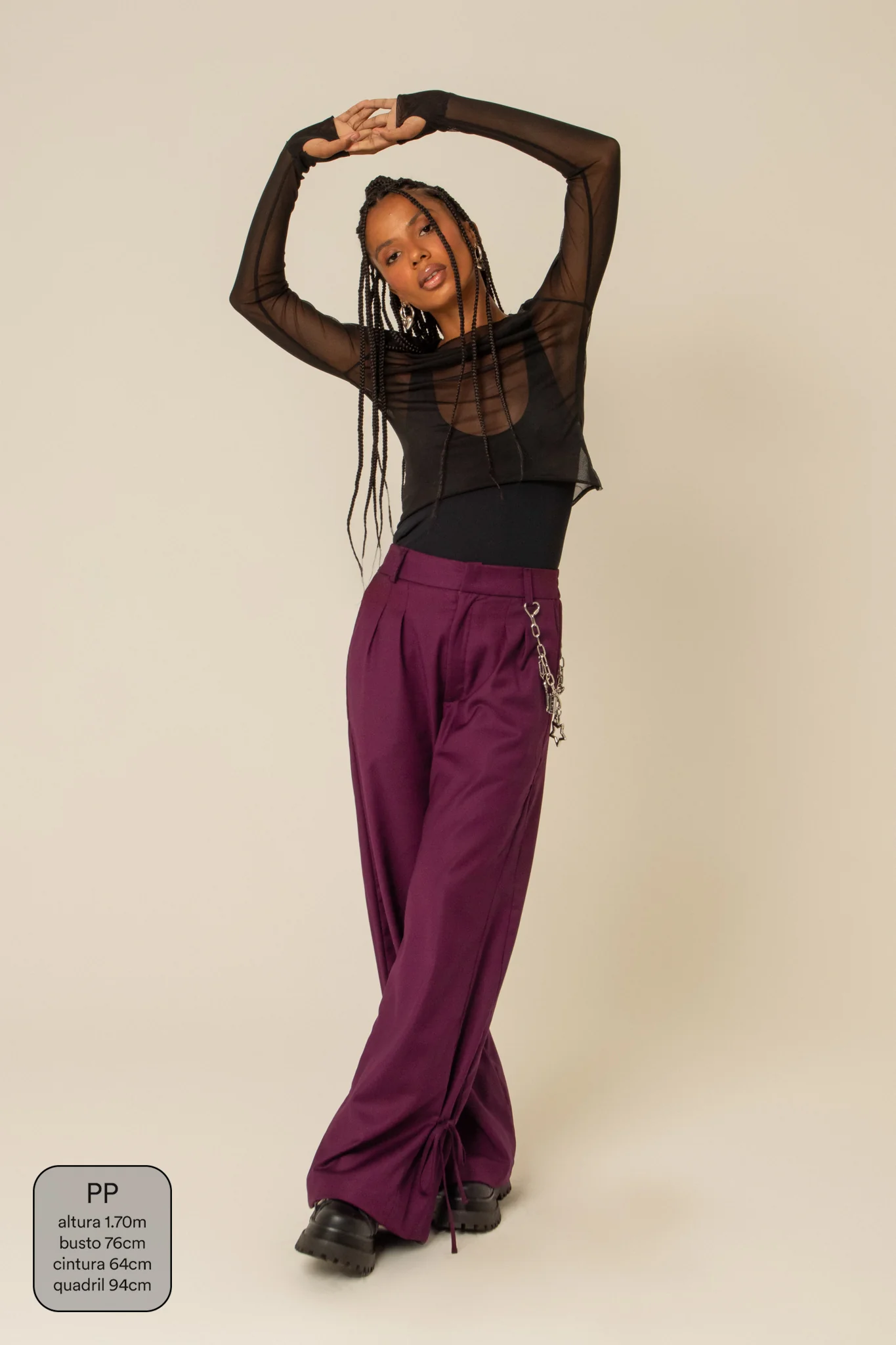 calça alfaiataria laço - Image 13