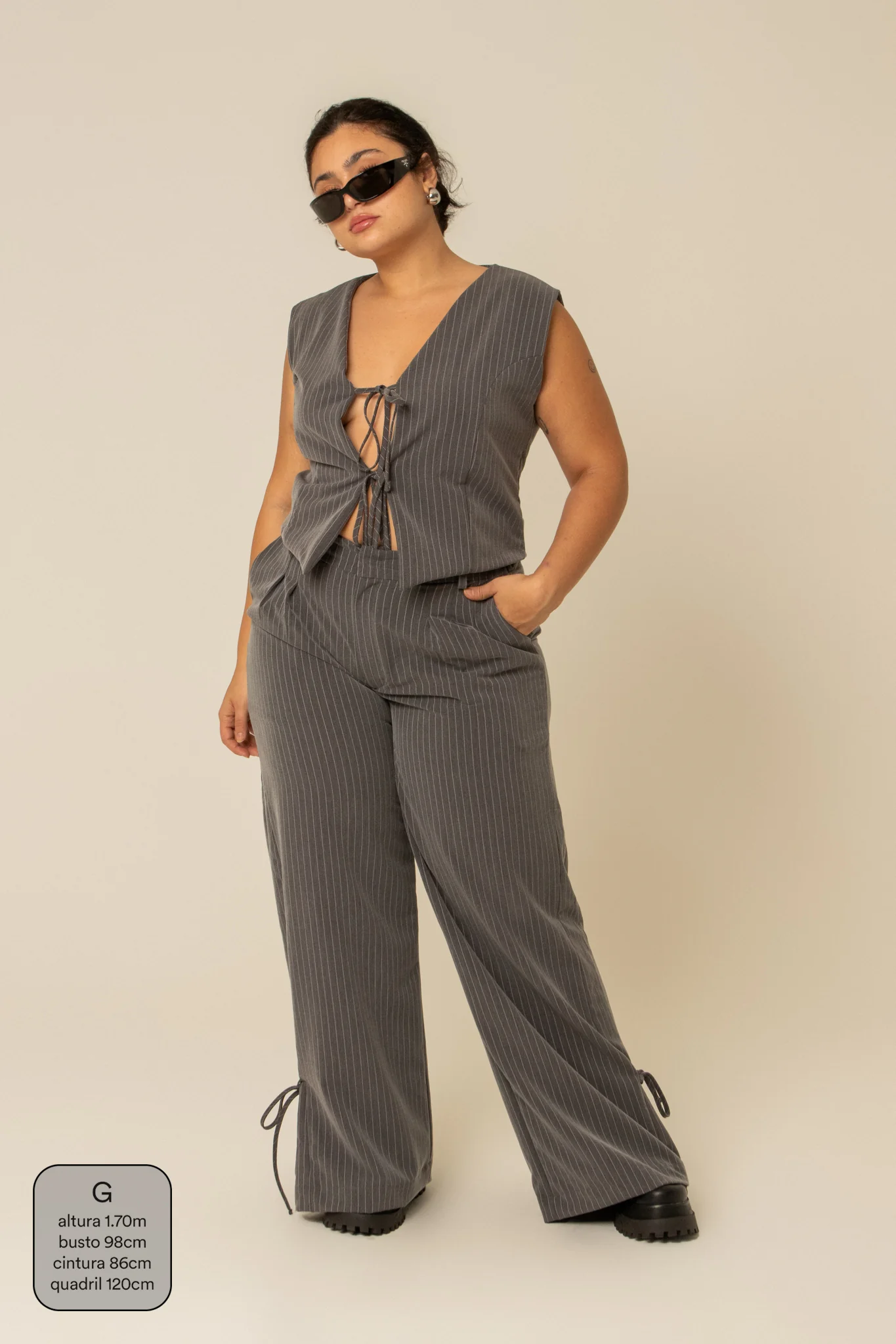 calça alfaiataria laço - Image 17