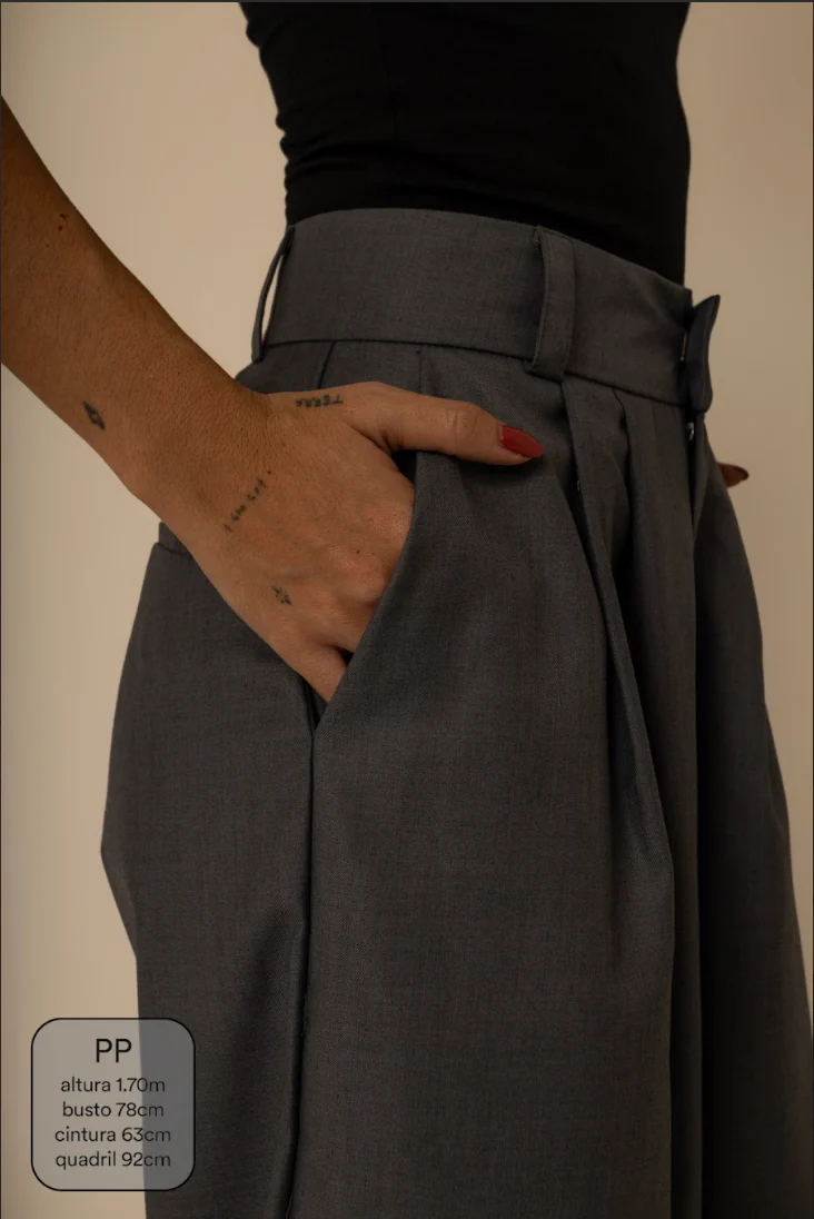 calça alfaiataria ajustável chefa - Image 19