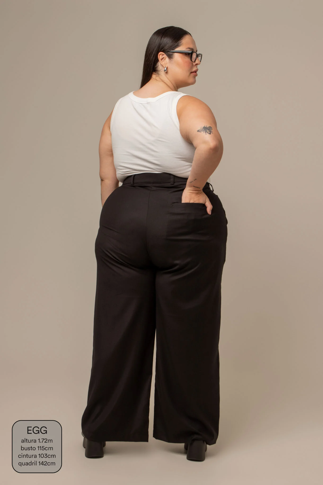 calça alfaiataria feminina chefa - Image 9