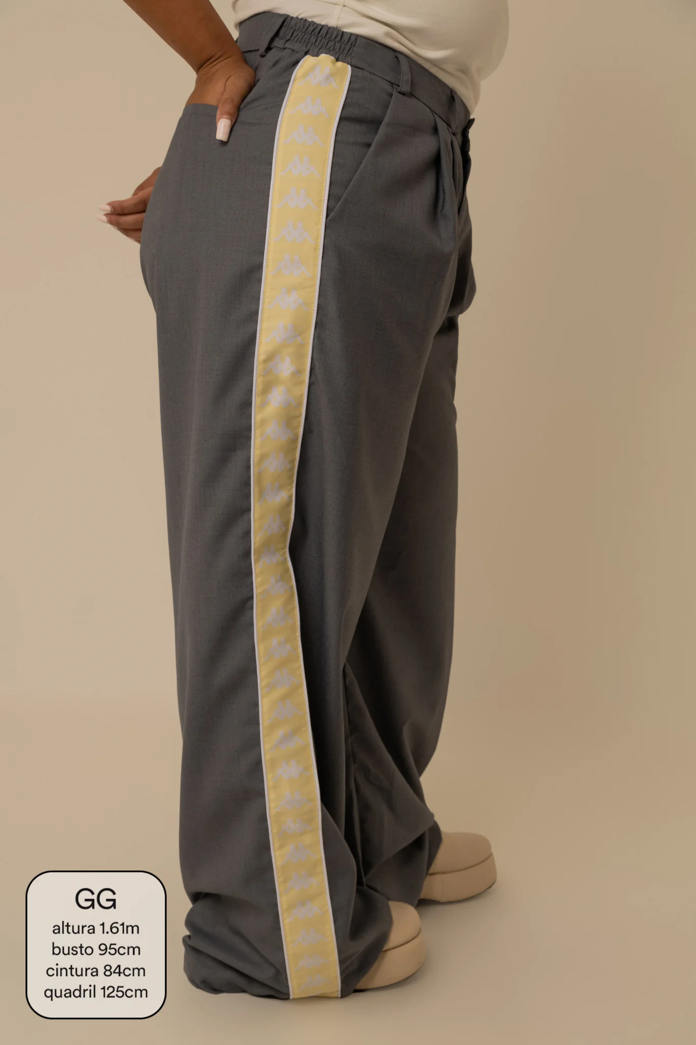 calça alfaiataria lela & kappa | calça feminina de alfaiataria wide leg - Image 13