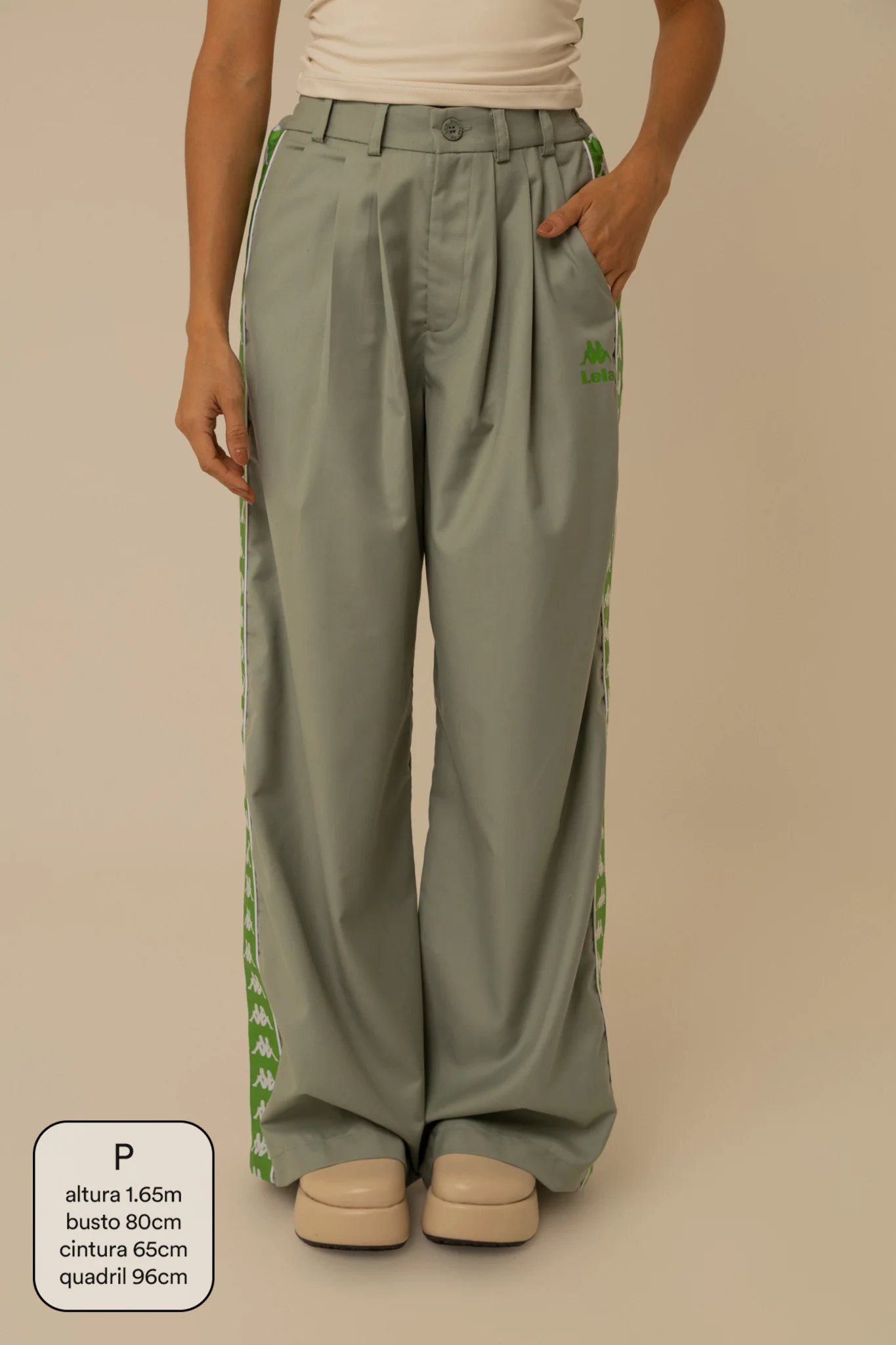 calça alfaiataria lela & kappa | calça feminina de alfaiataria wide leg - Image 14