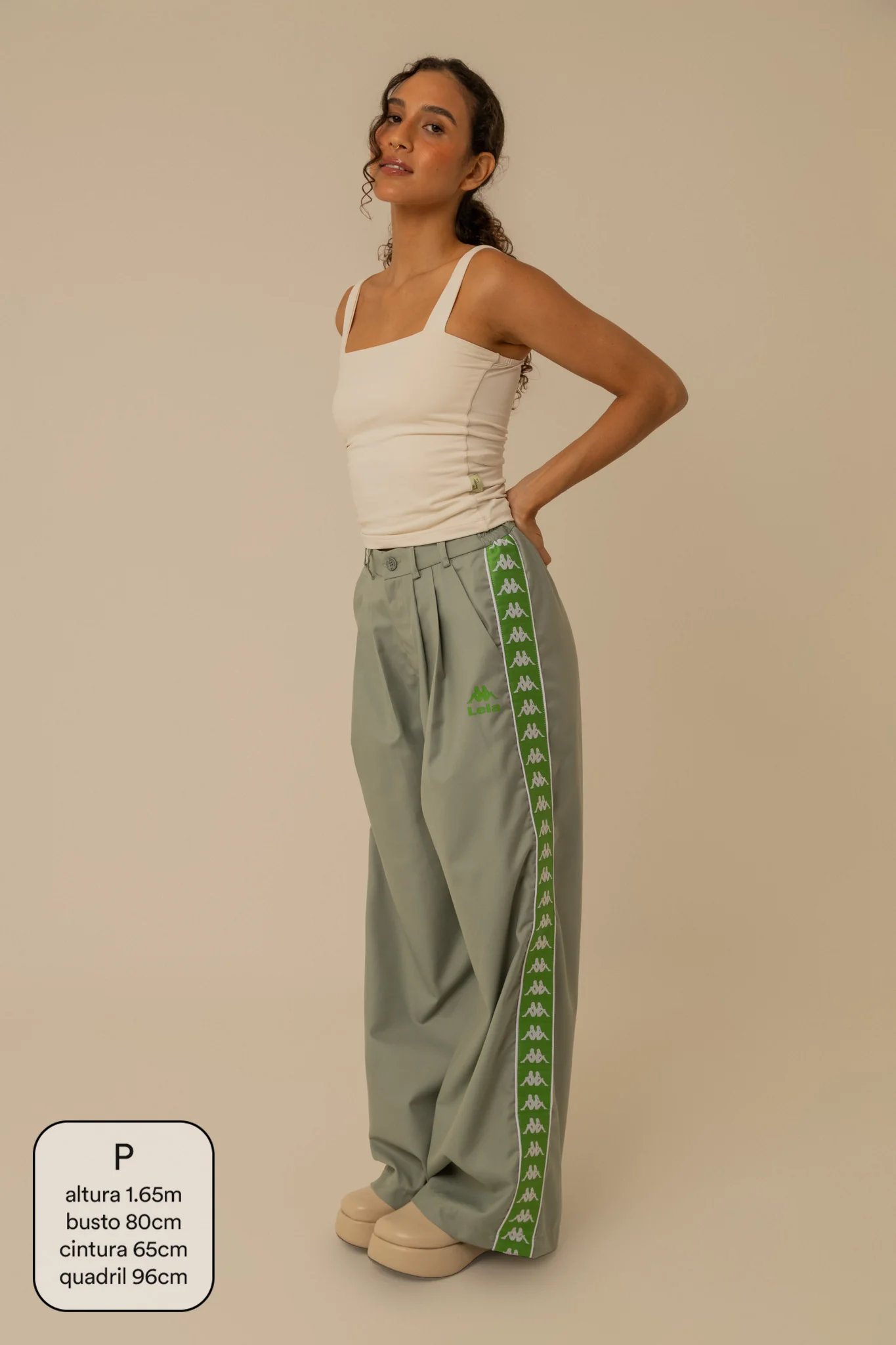 calça alfaiataria lela & kappa | calça feminina de alfaiataria wide leg - Image 6