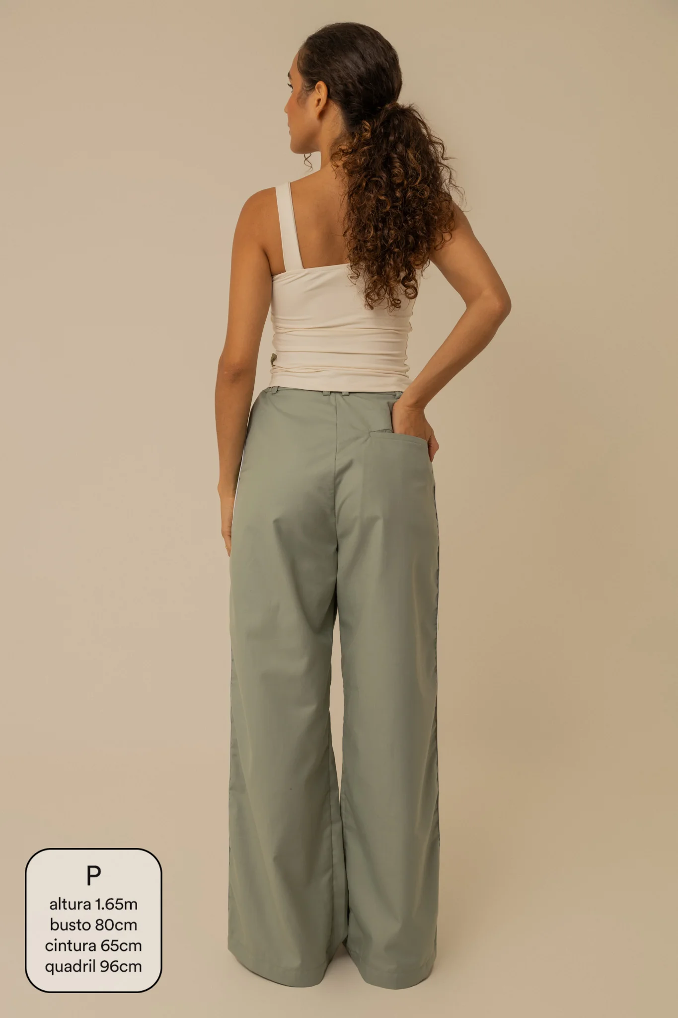 calça alfaiataria lela & kappa | calça feminina de alfaiataria wide leg - Image 8