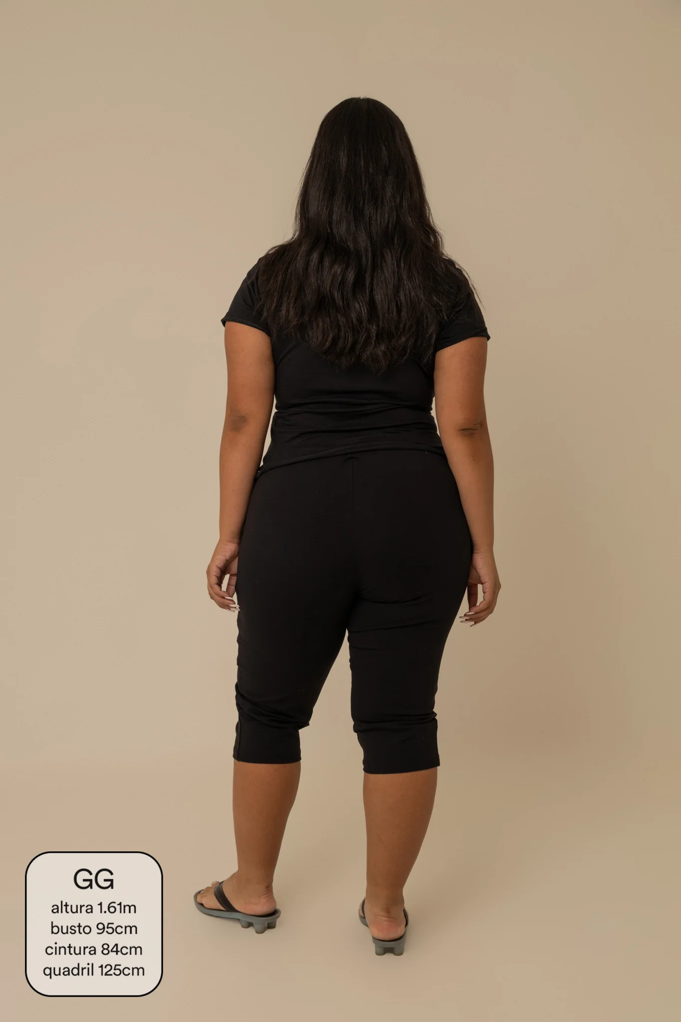 calça capri lela & kappa | calça capri de malha feminina esportiva - Image 7