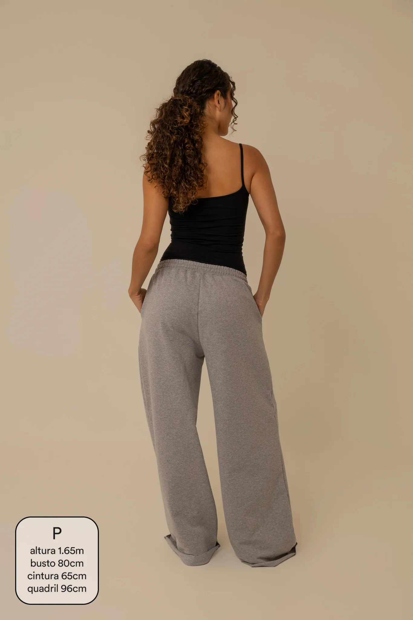 calça de moletom cozy wide | calça de moletom feminina ampla com bolsos grandes - Image 7