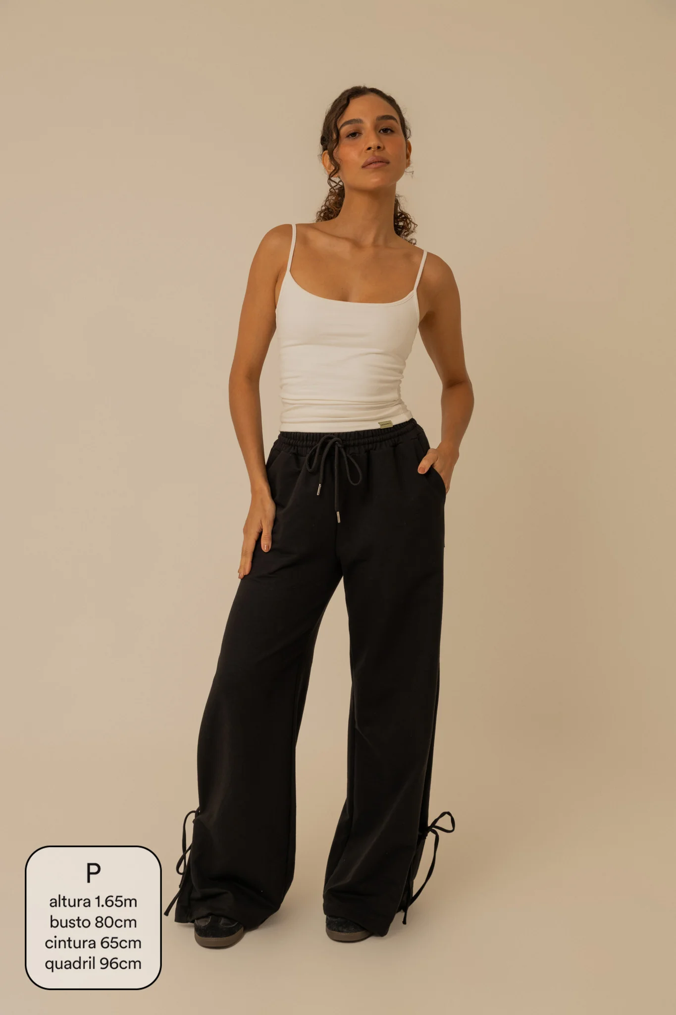 calça de moletom laço cozy | calça de moletom feminina com amarração e bolsos grandes - Image 22