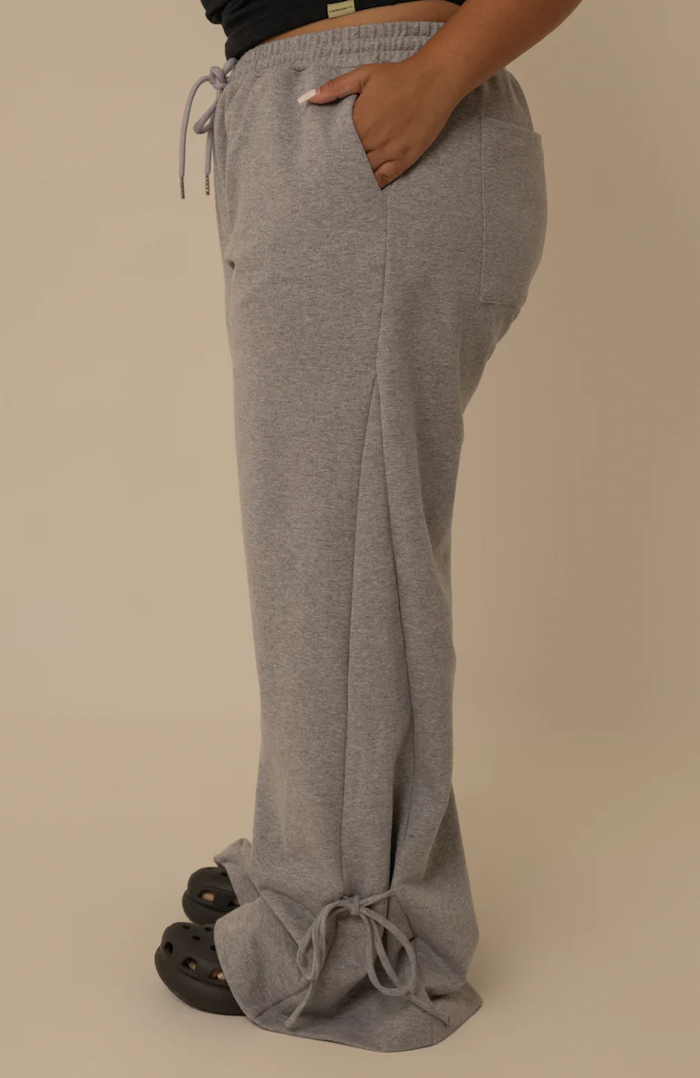 calça de moletom laço cozy | calça de moletom feminina com amarração e bolsos grandes - Image 28