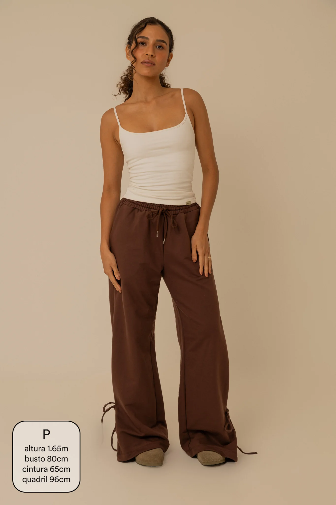 calça de moletom laço cozy | calça de moletom feminina com amarração e bolsos grandes - Image 7