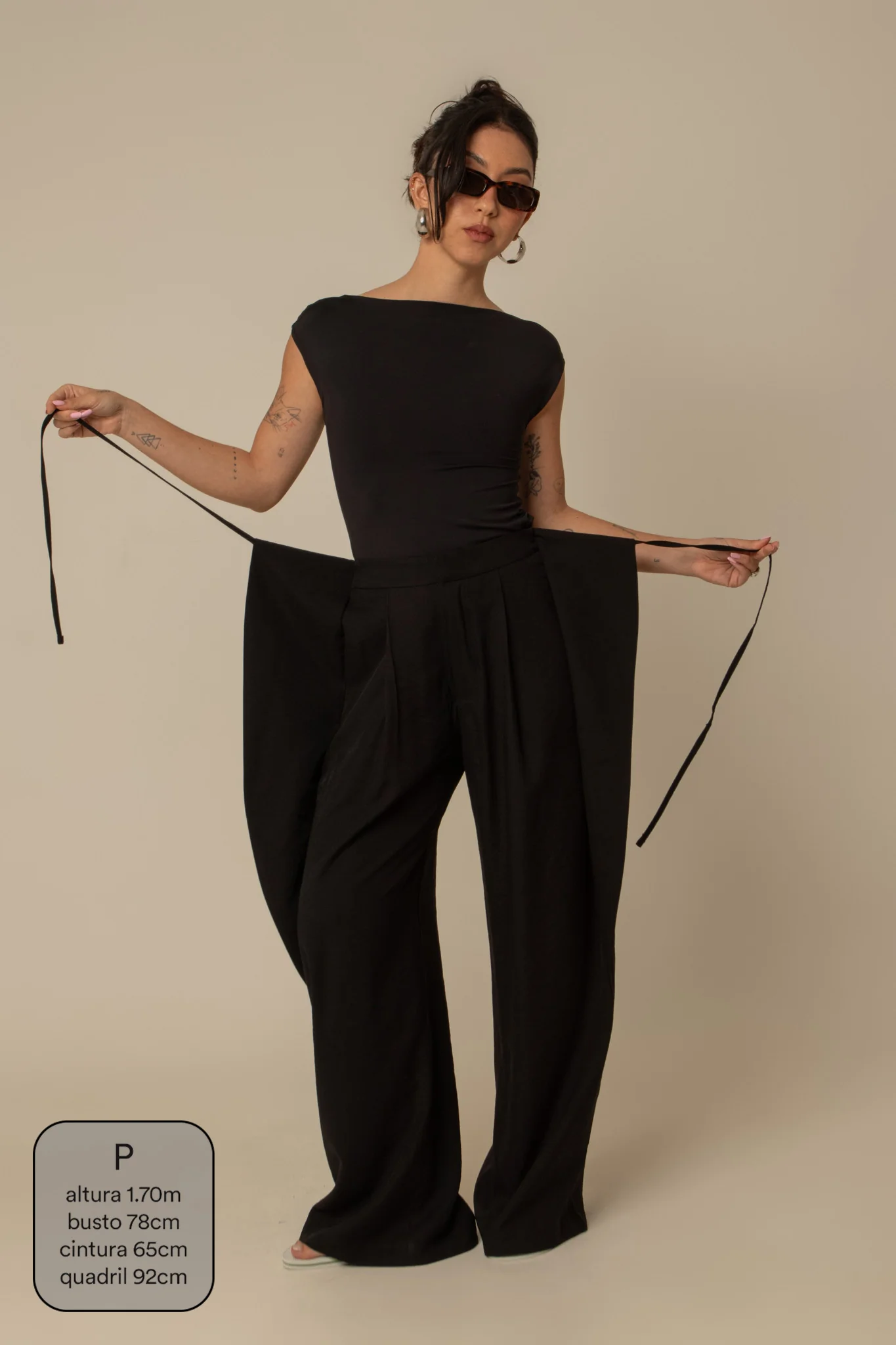 calça guapa | calça alfaiataria amarração - Image 10