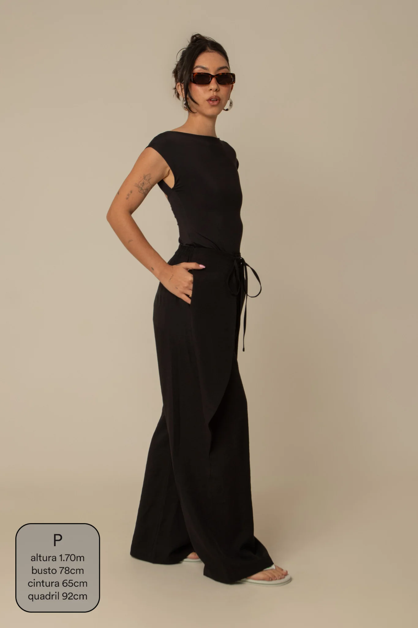 calça guapa | calça alfaiataria amarração - Image 15