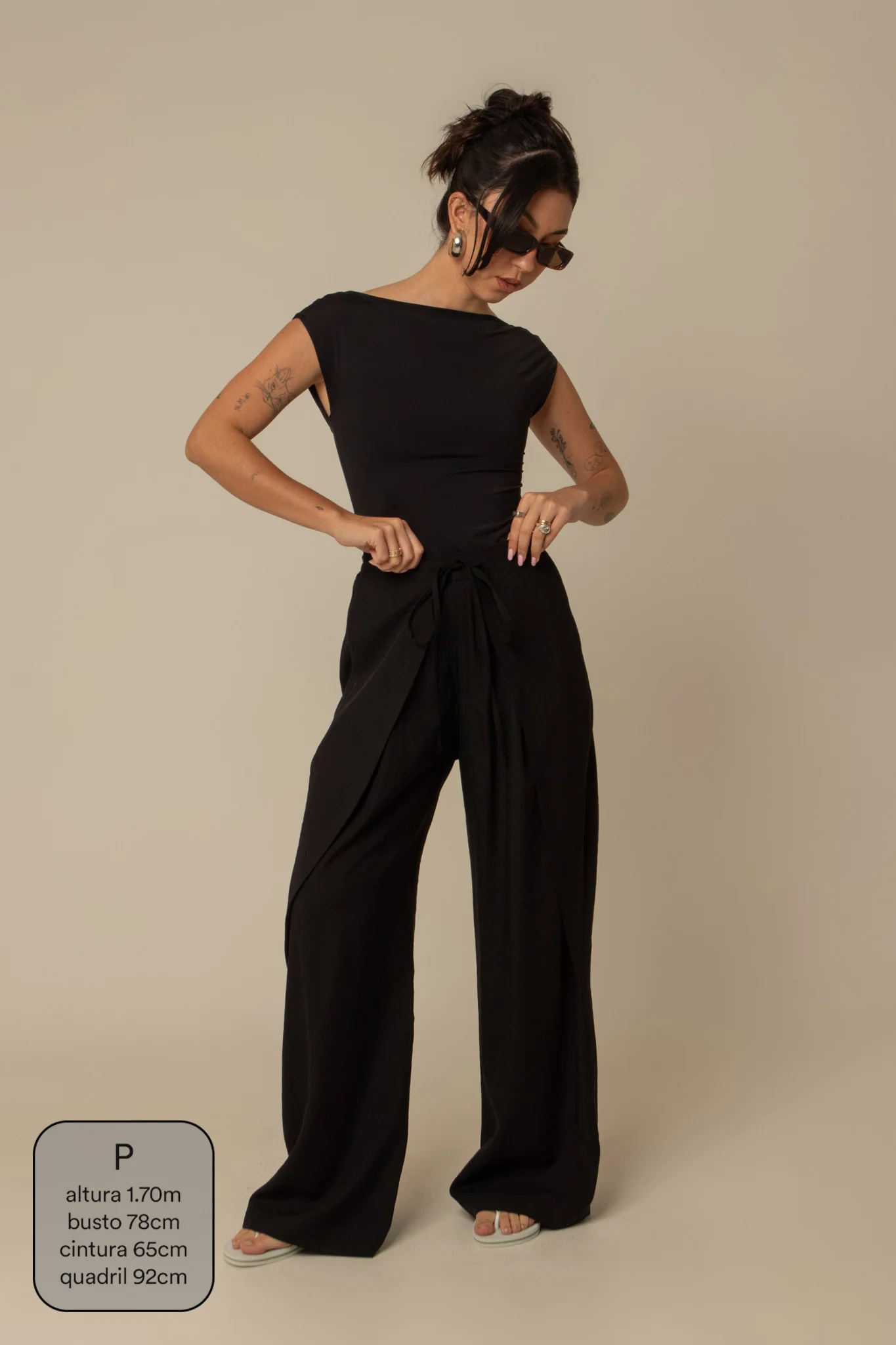 calça guapa | calça alfaiataria amarração - Image 16