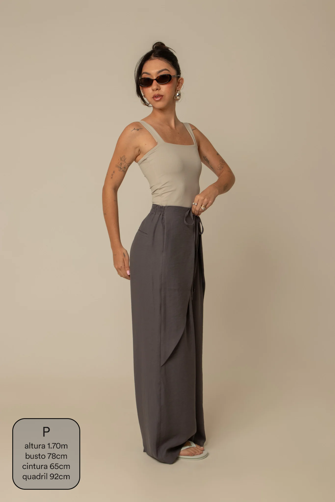 calça guapa | calça alfaiataria amarração - Image 20
