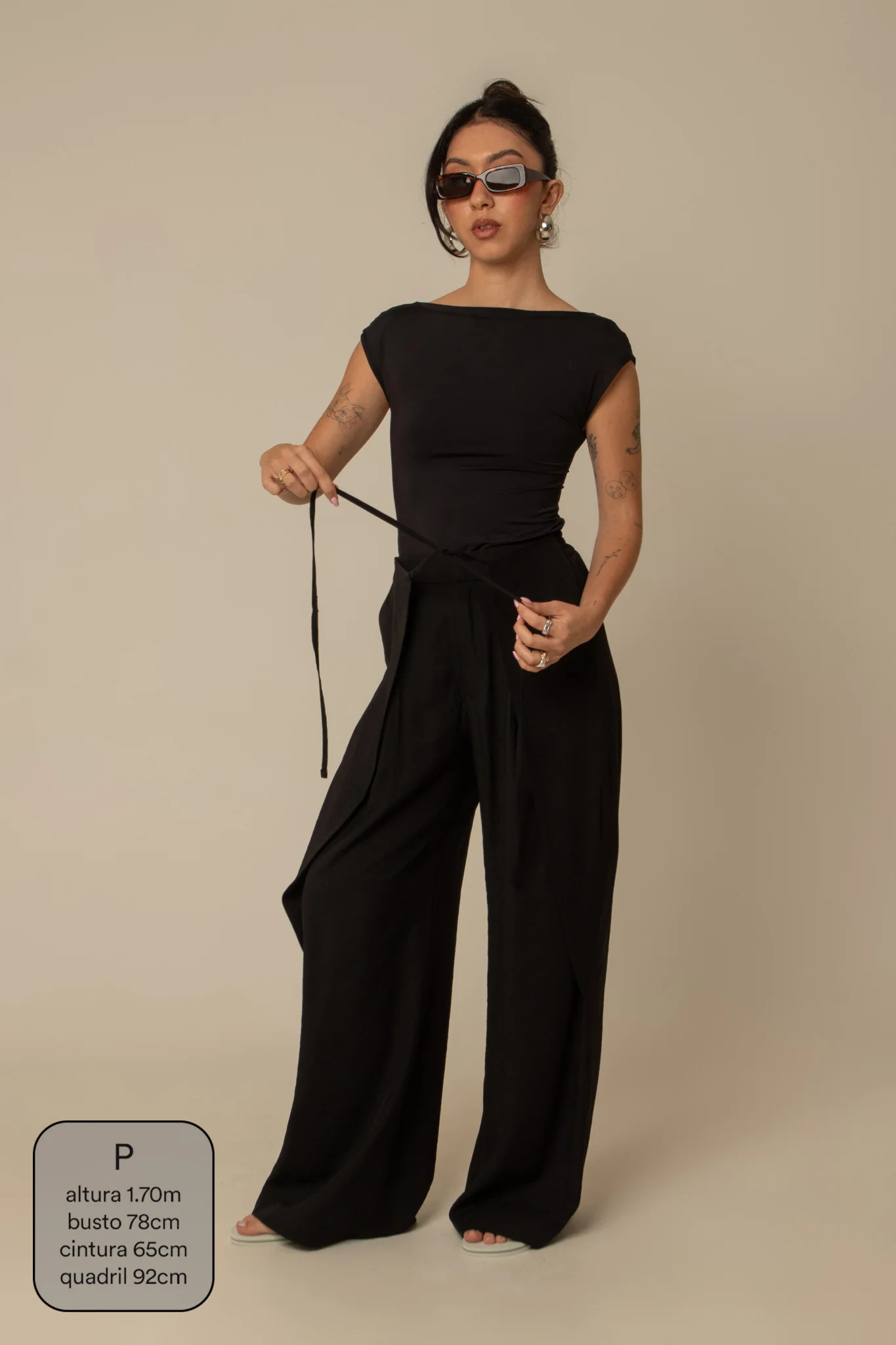 calça guapa | calça alfaiataria amarração - Image 21