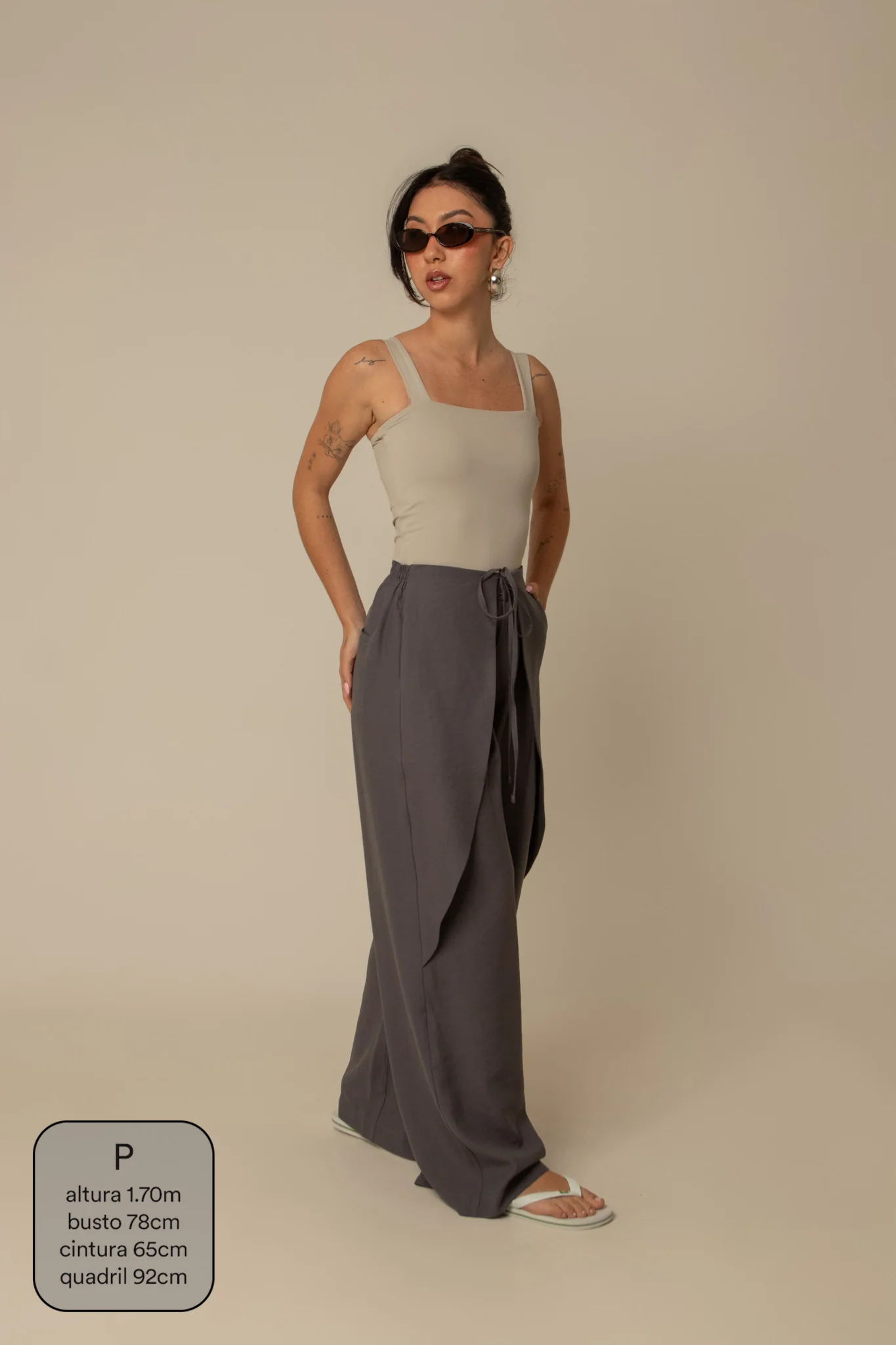 calça guapa | calça alfaiataria amarração - Image 24