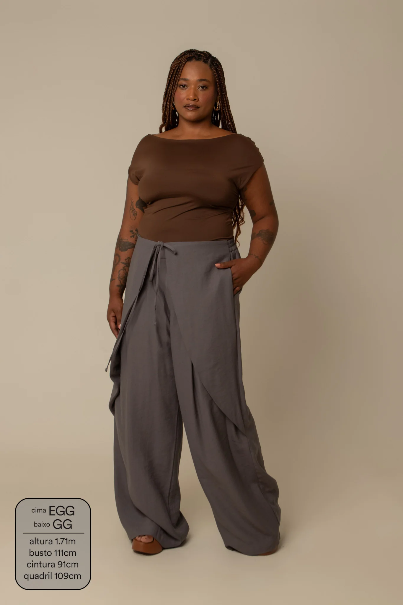 calça guapa | calça alfaiataria amarração - Image 31