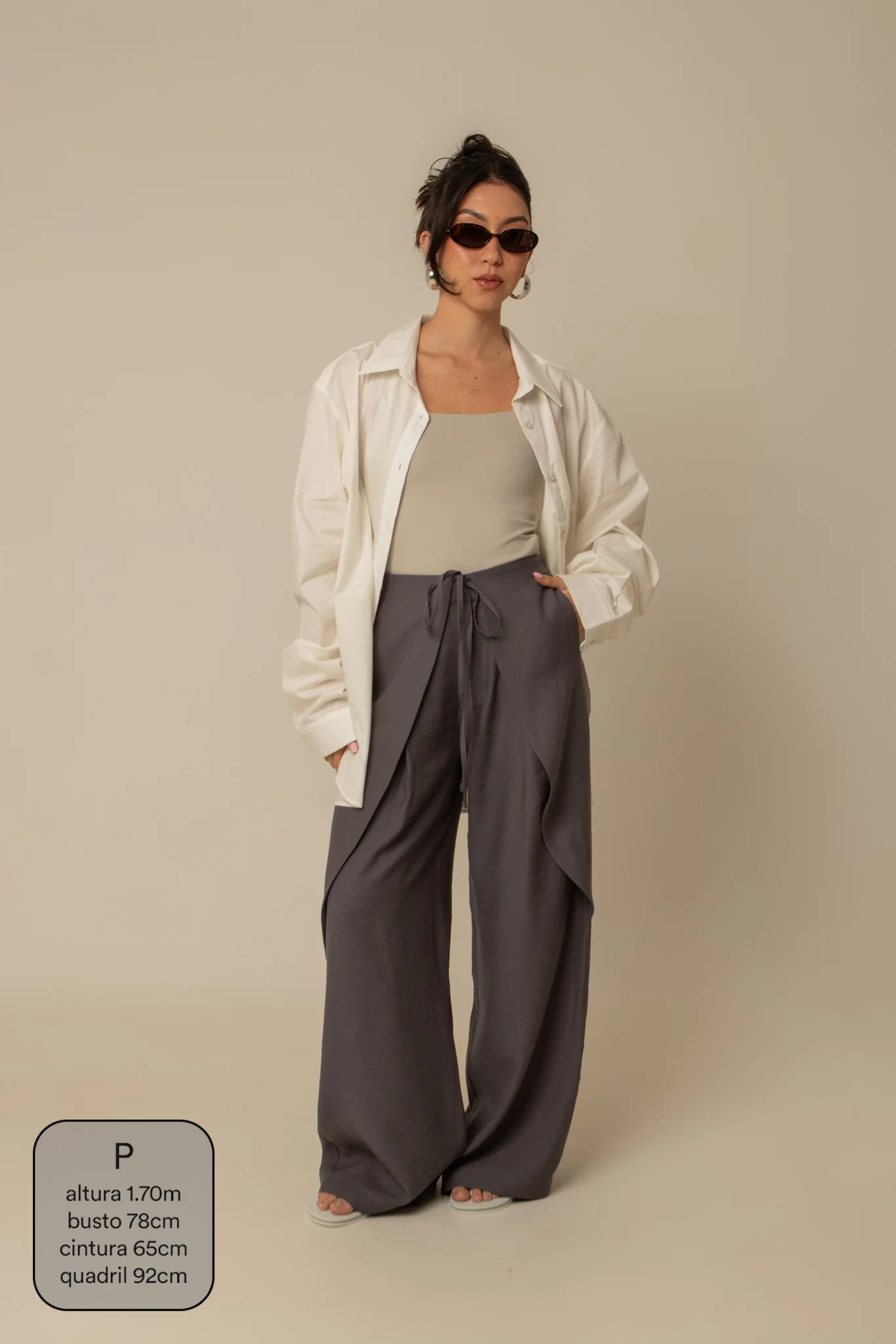 calça guapa | calça alfaiataria amarração - Image 37