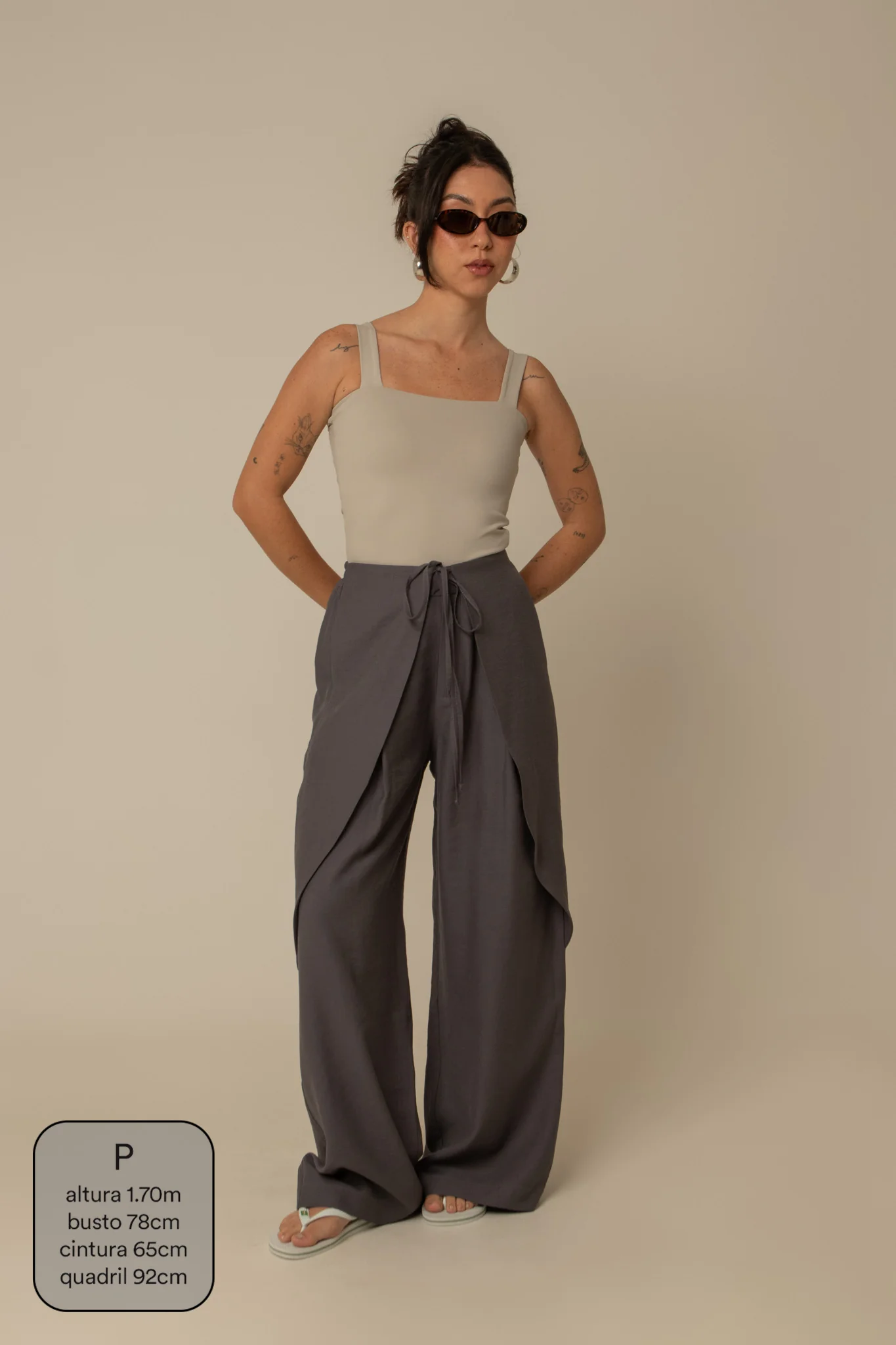 calça guapa | calça alfaiataria amarração - Image 39