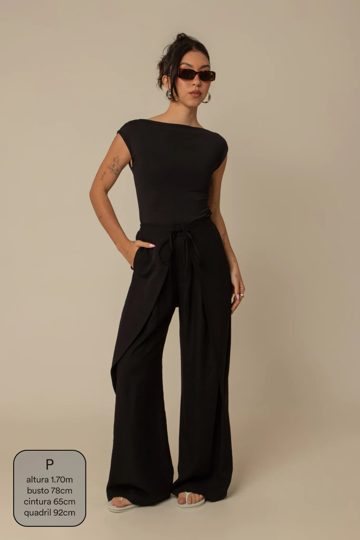 calça guapa | calça alfaiataria amarração - Image 42