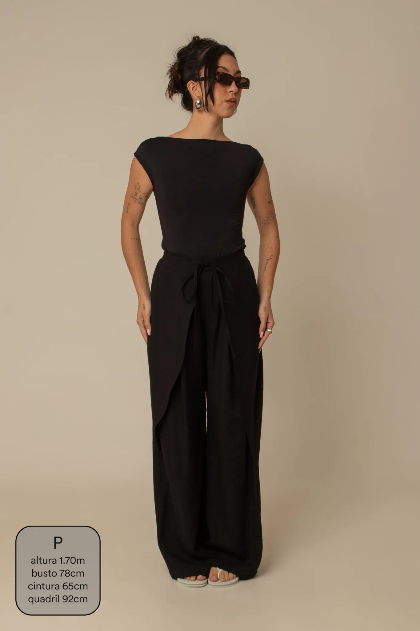 calça guapa | calça alfaiataria amarração - Image 43