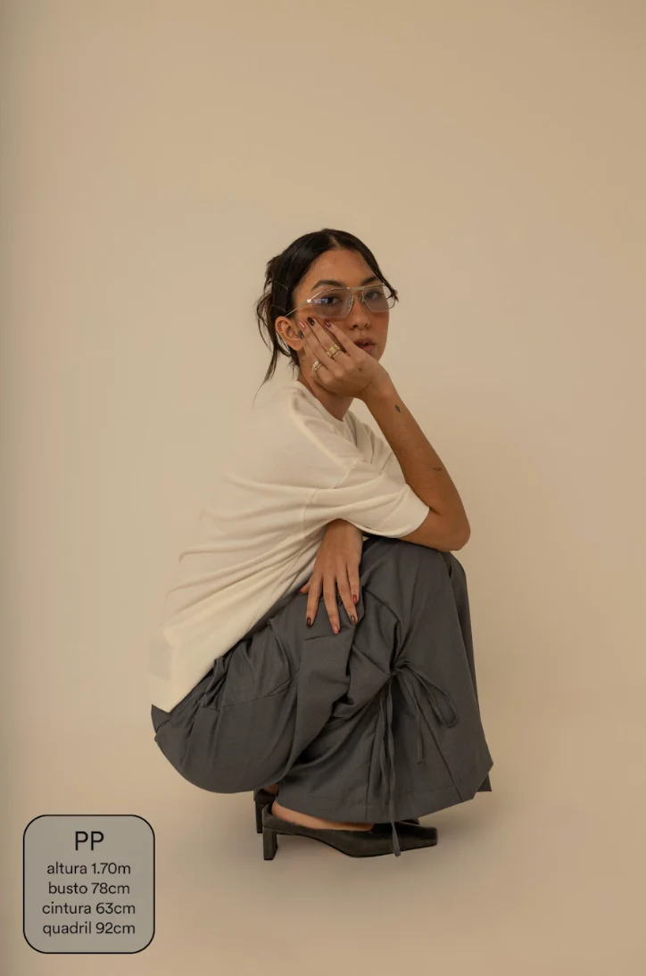 calça laço | calça alfaiataria com amarração na barra - Image 18