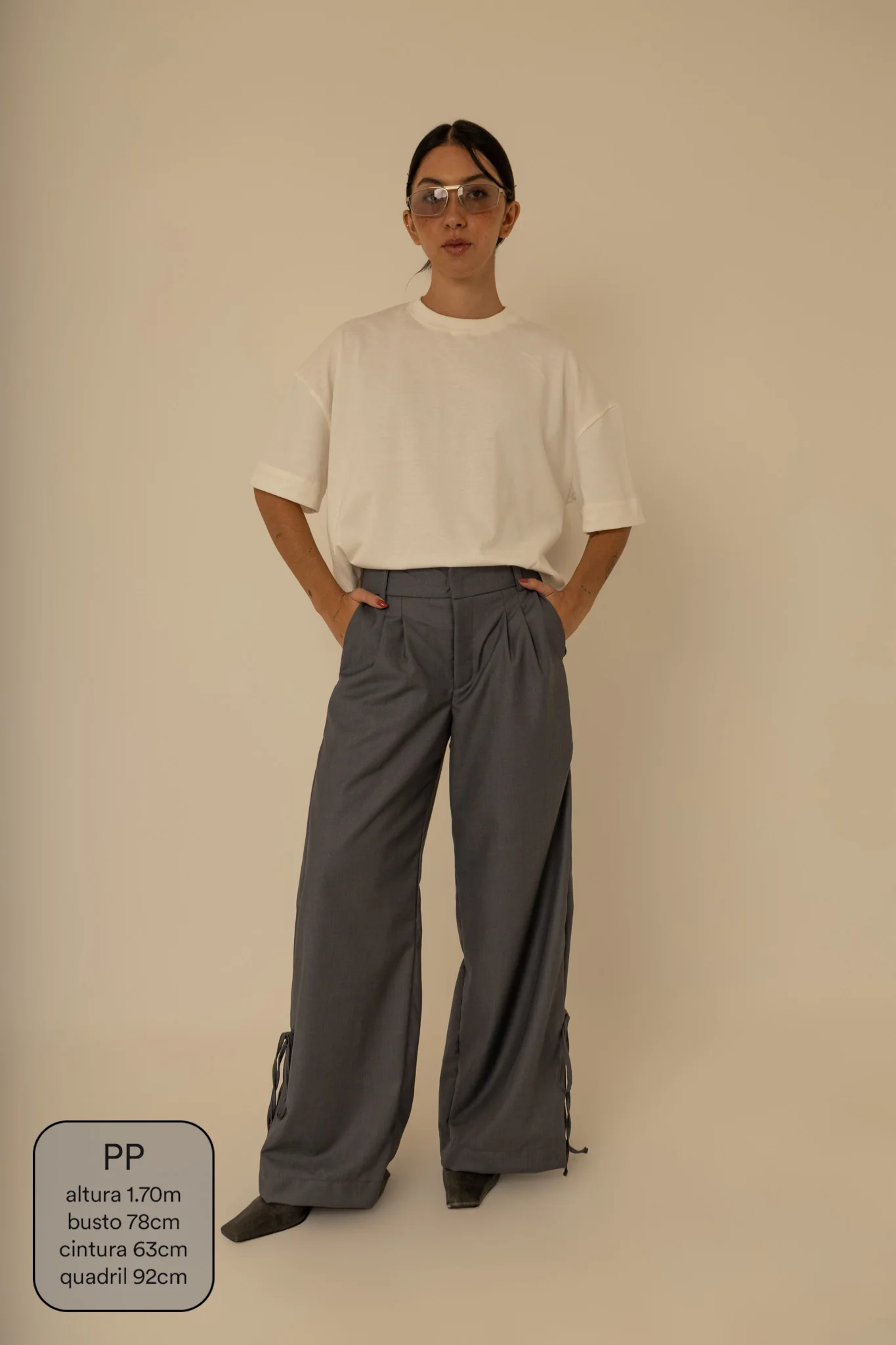 calça laço | calça alfaiataria com amarração na barra - Image 20