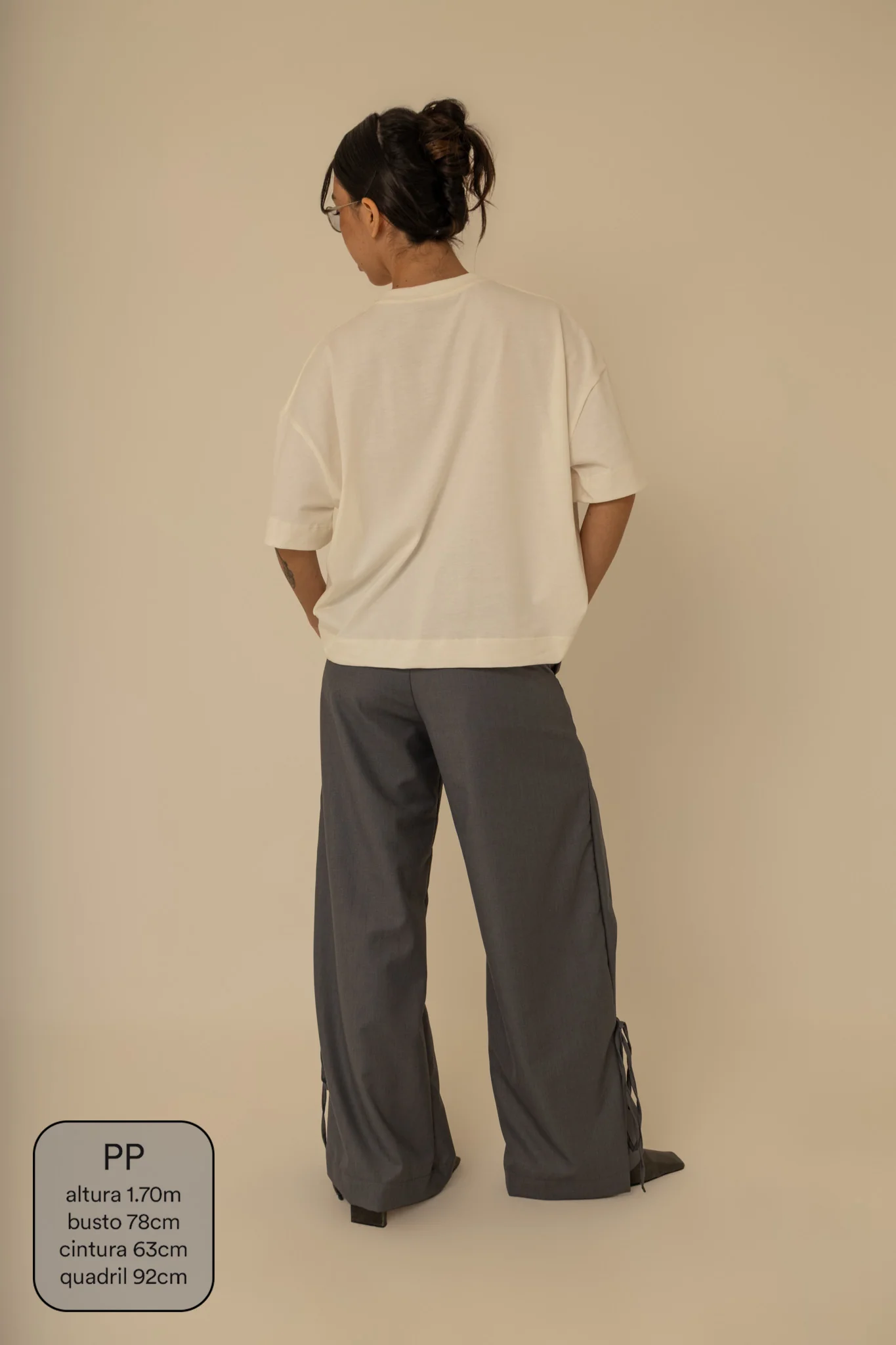 calça laço | calça alfaiataria com amarração na barra - Image 24
