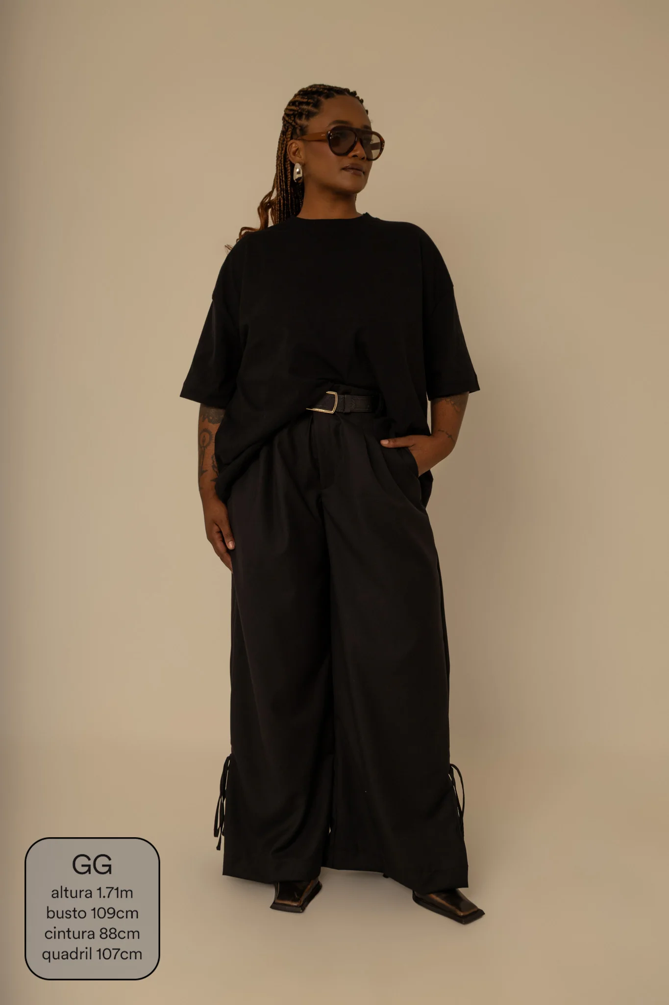 calça laço | calça alfaiataria com amarração na barra - Image 28