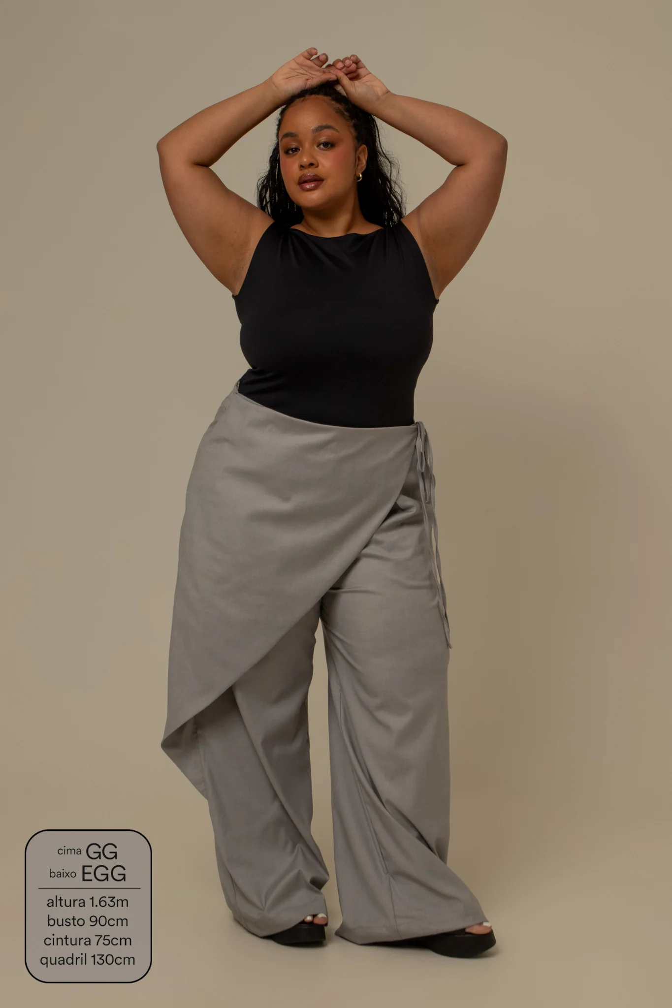 calça-saia de alfaiataria chefa - Image 39