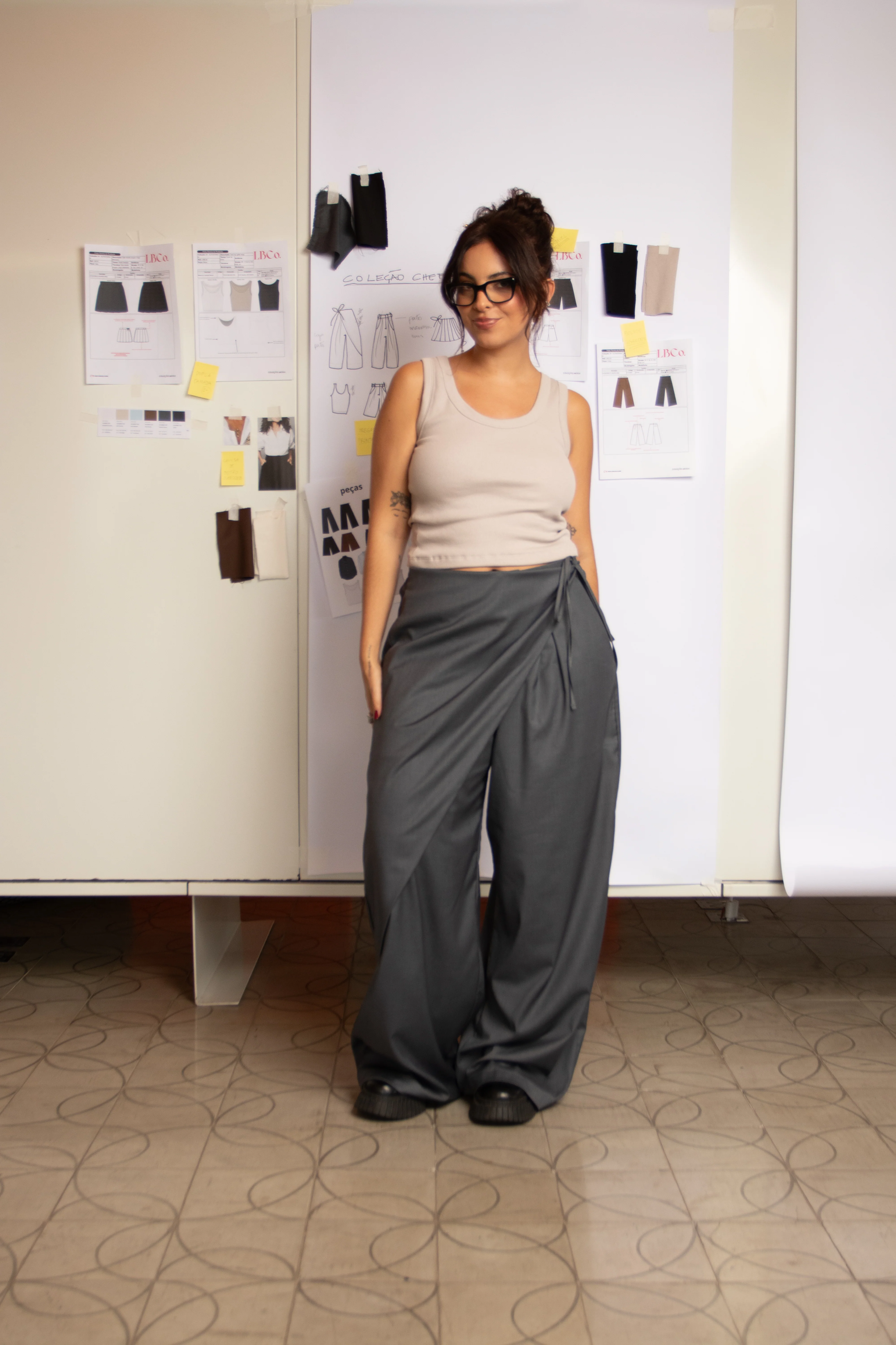 calça-saia de alfaiataria chefa - Image 7