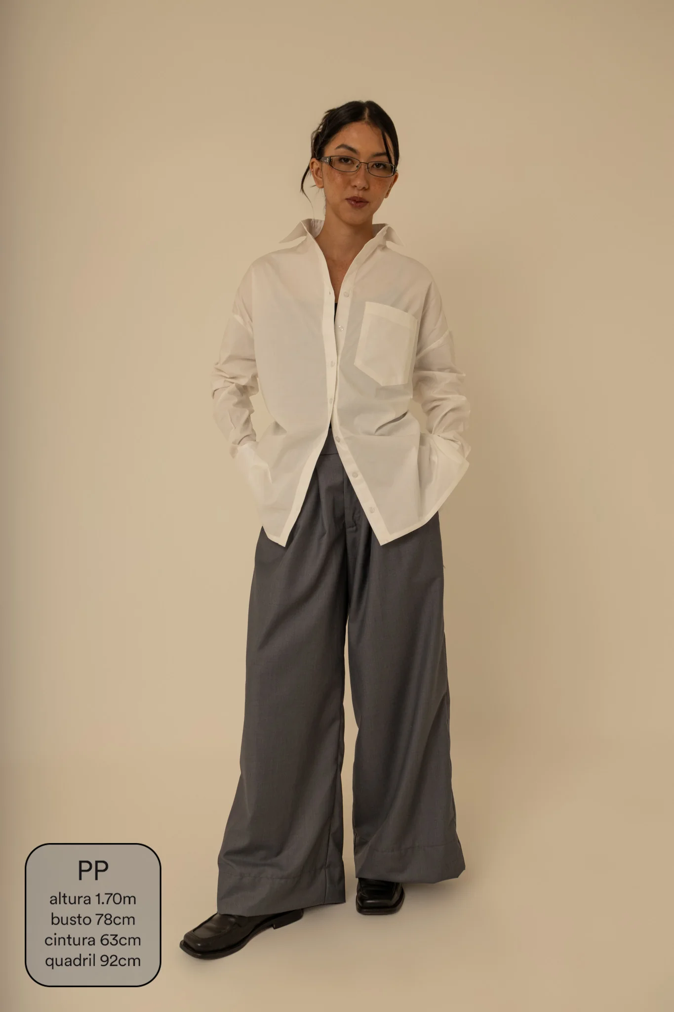 camisa laço chefa | camisa de algodão ajustável - Image 22