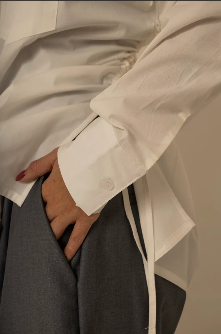 camisa laço chefa | camisa de algodão ajustável - Image 25
