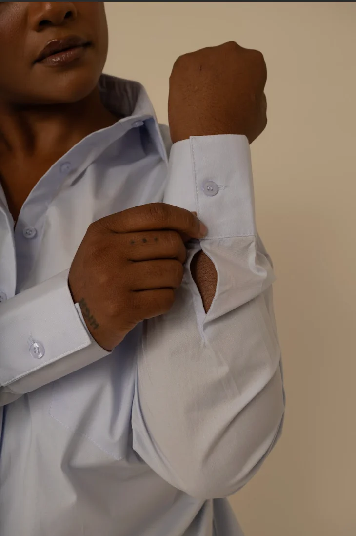 camisa laço chefa | camisa de algodão ajustável - Image 26