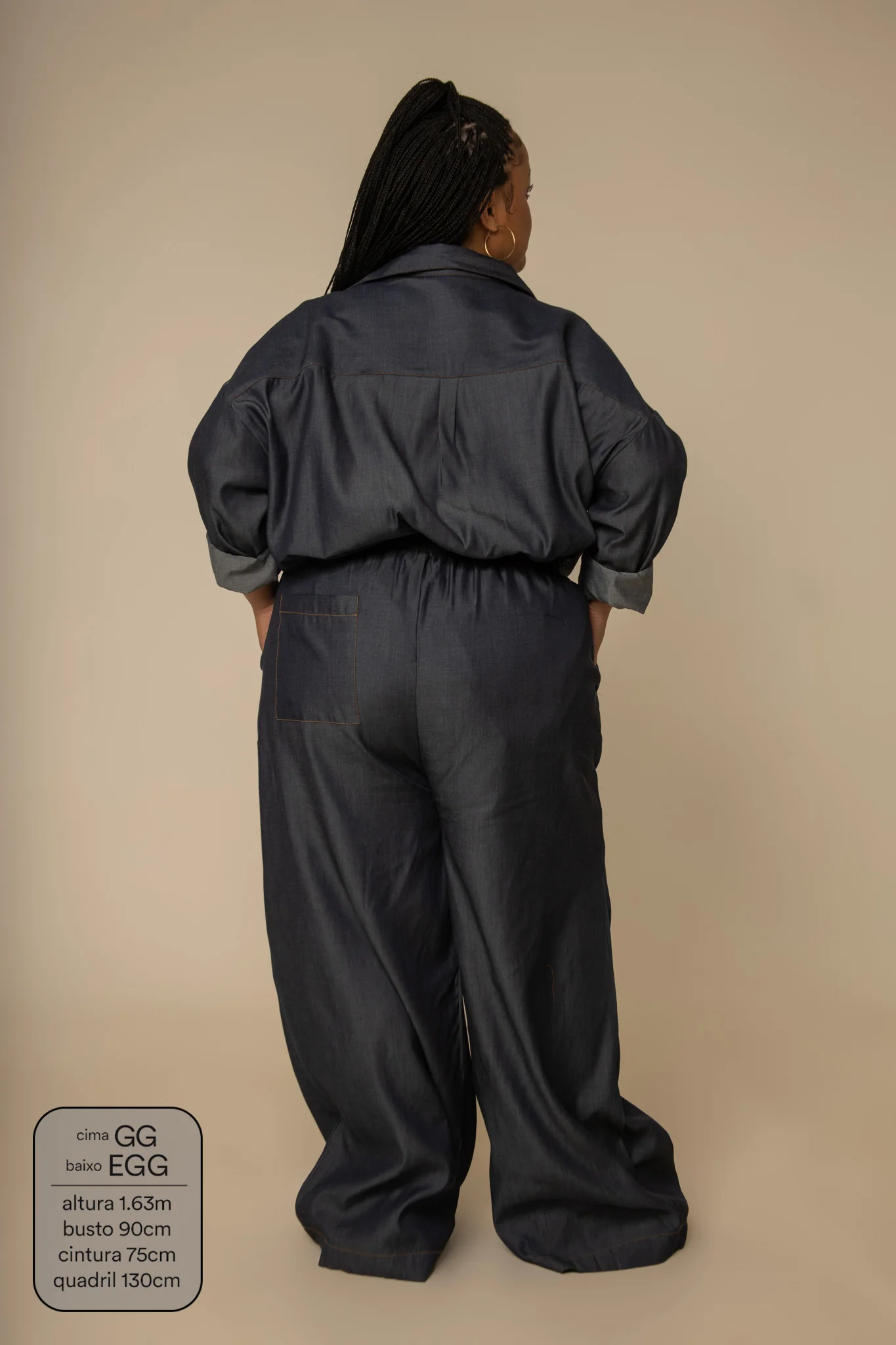 camisa jeans levinha oversized - Image 14