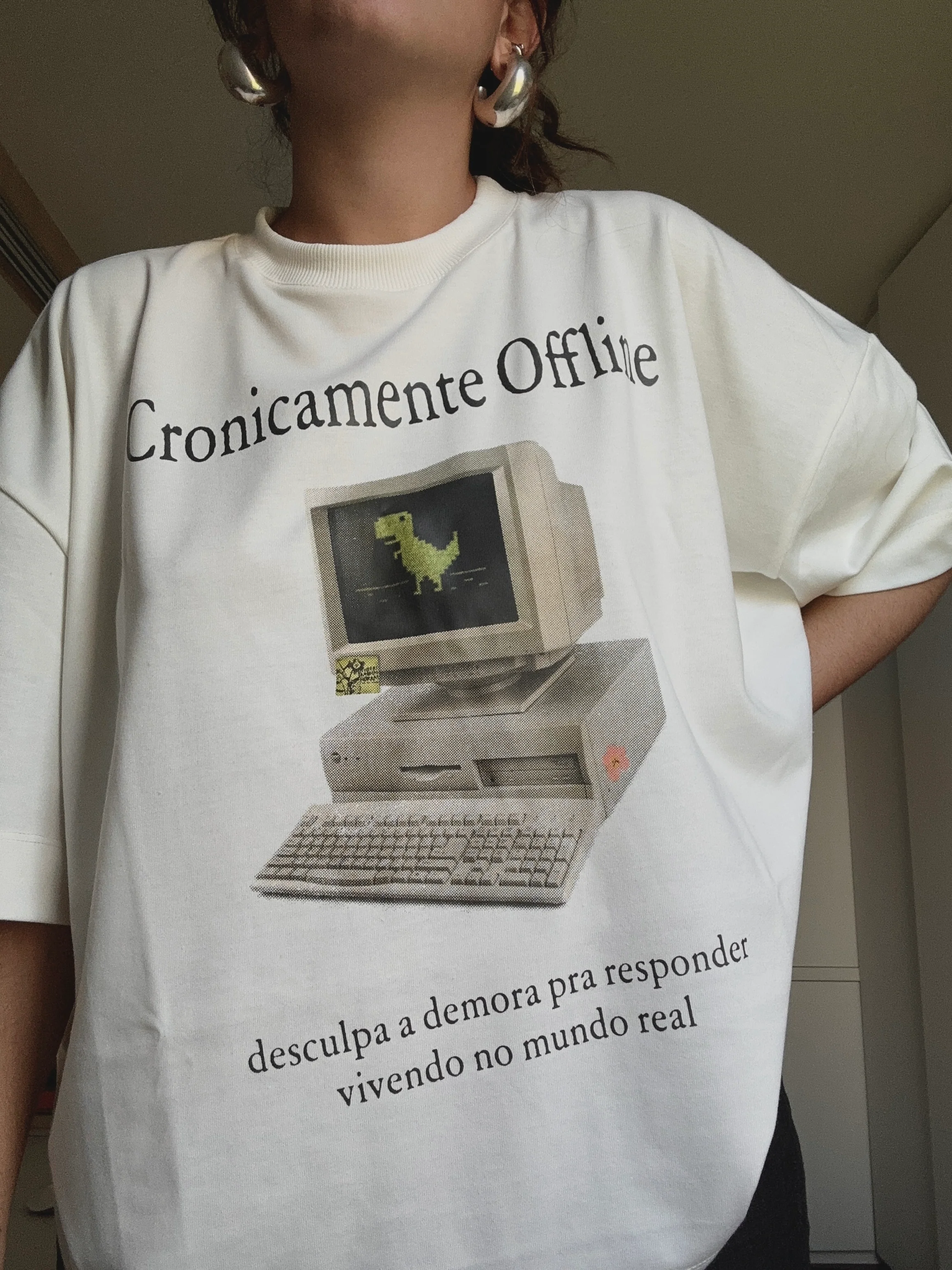 camisetão cronicamente offline - Image 3