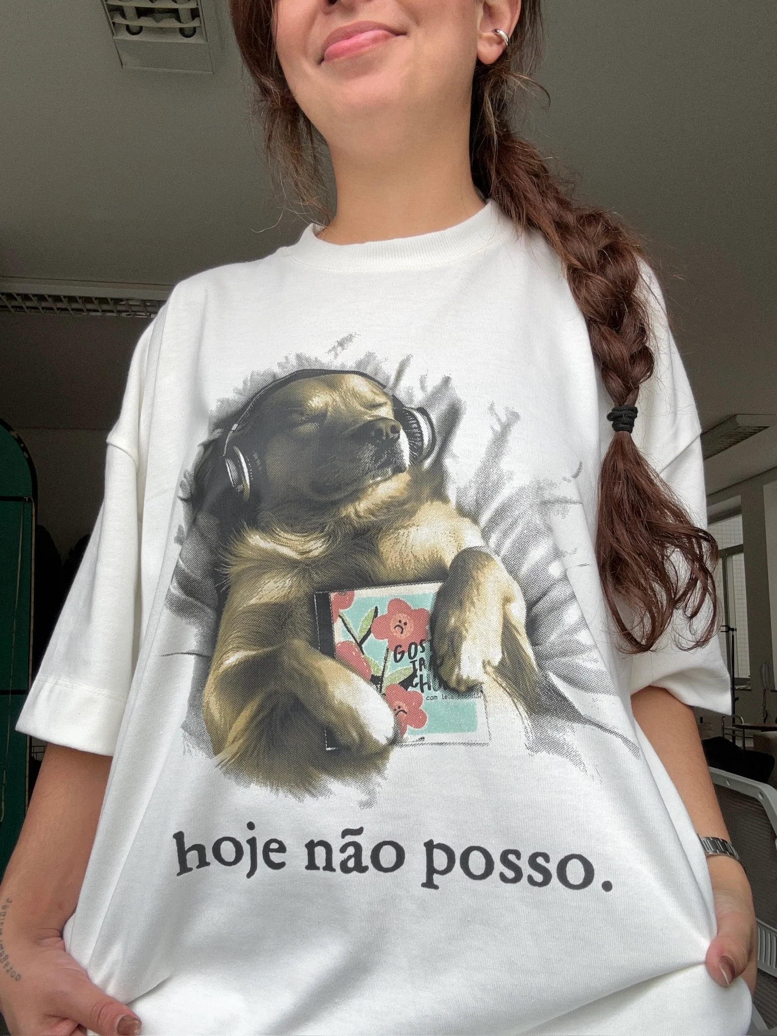 camisetão hoje não posso - Image 3