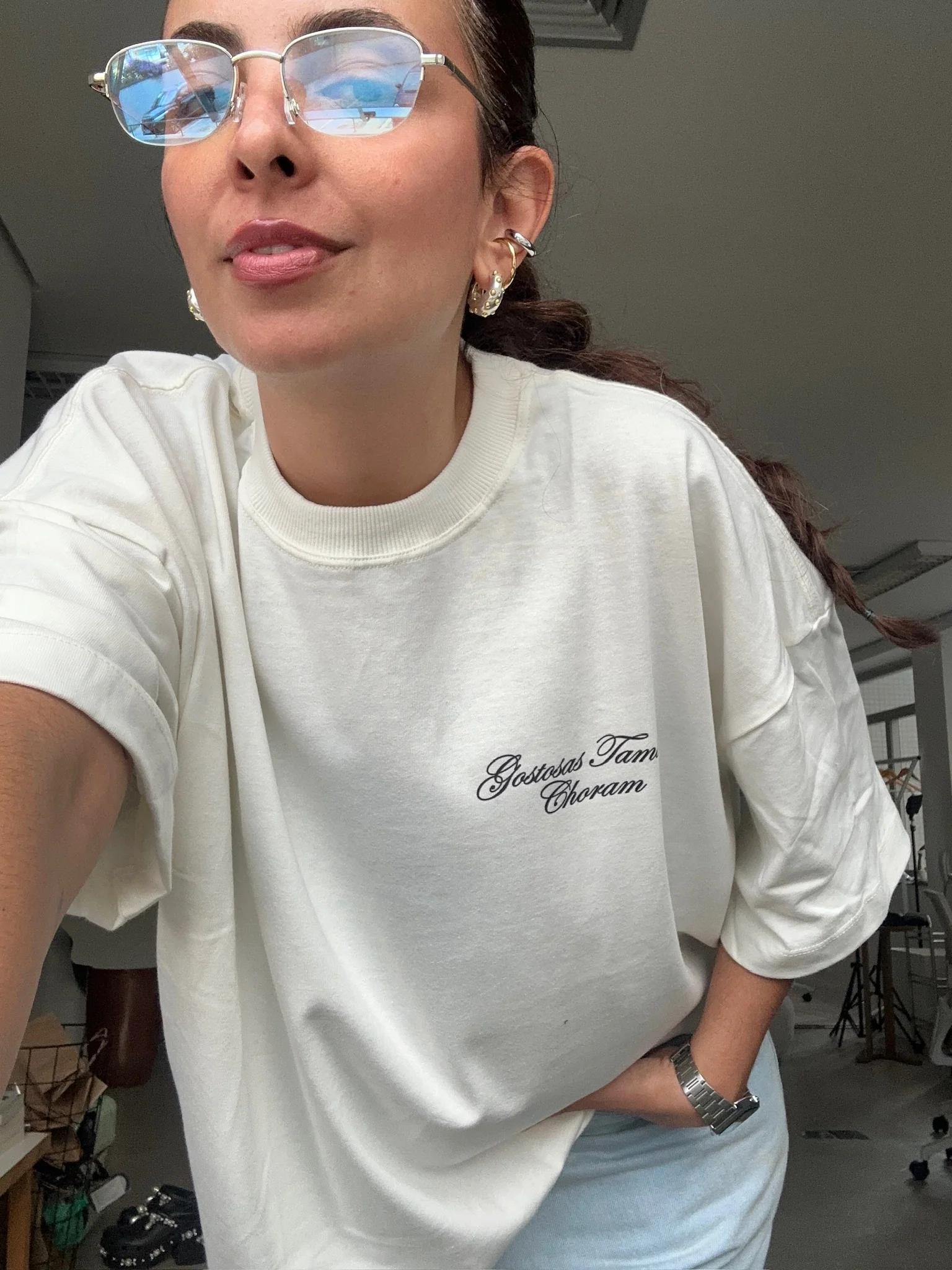 camisetão gostosas também choram gatinho - Image 6