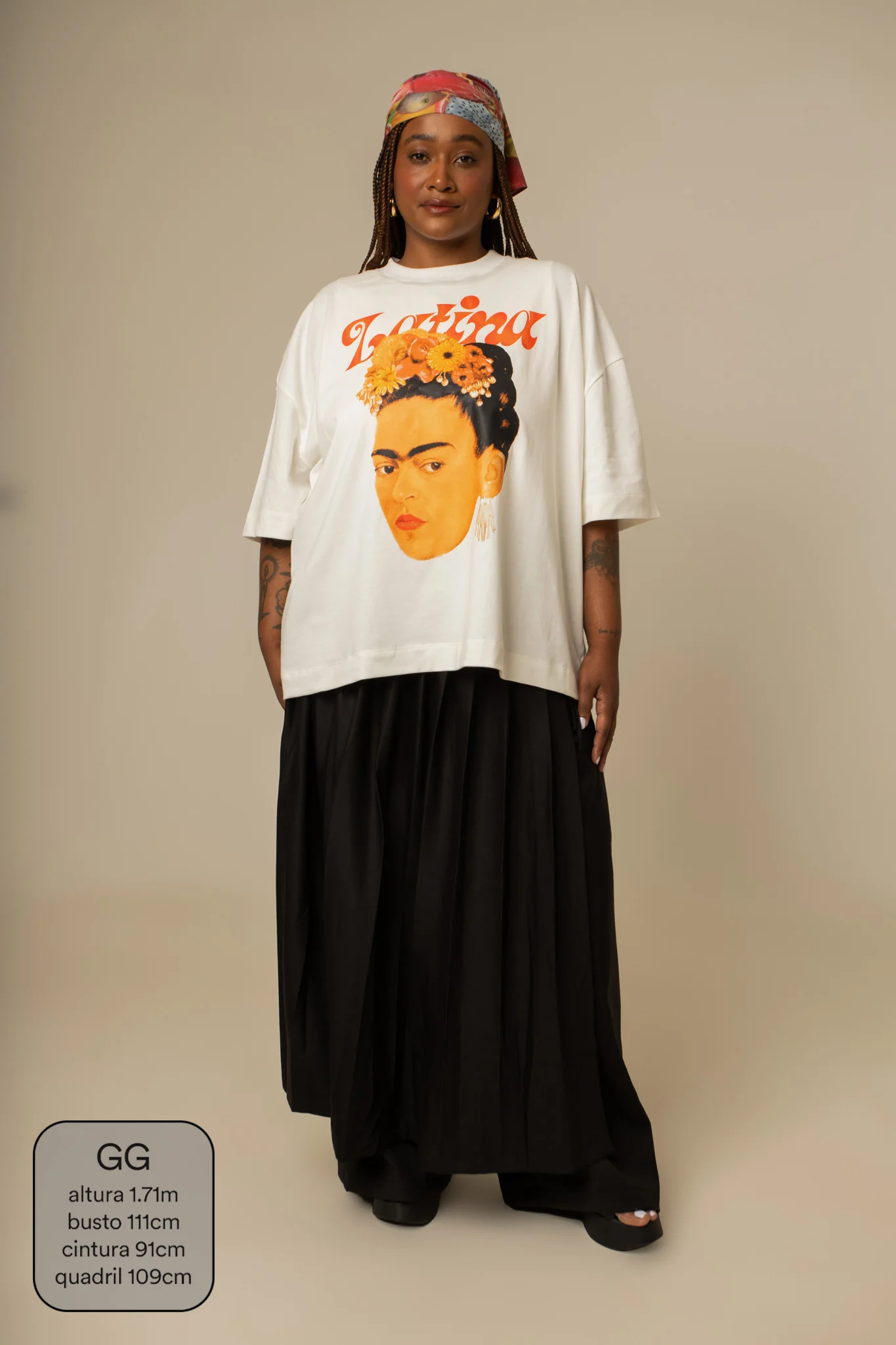 camisetão latina collab frida & lela - Image 5